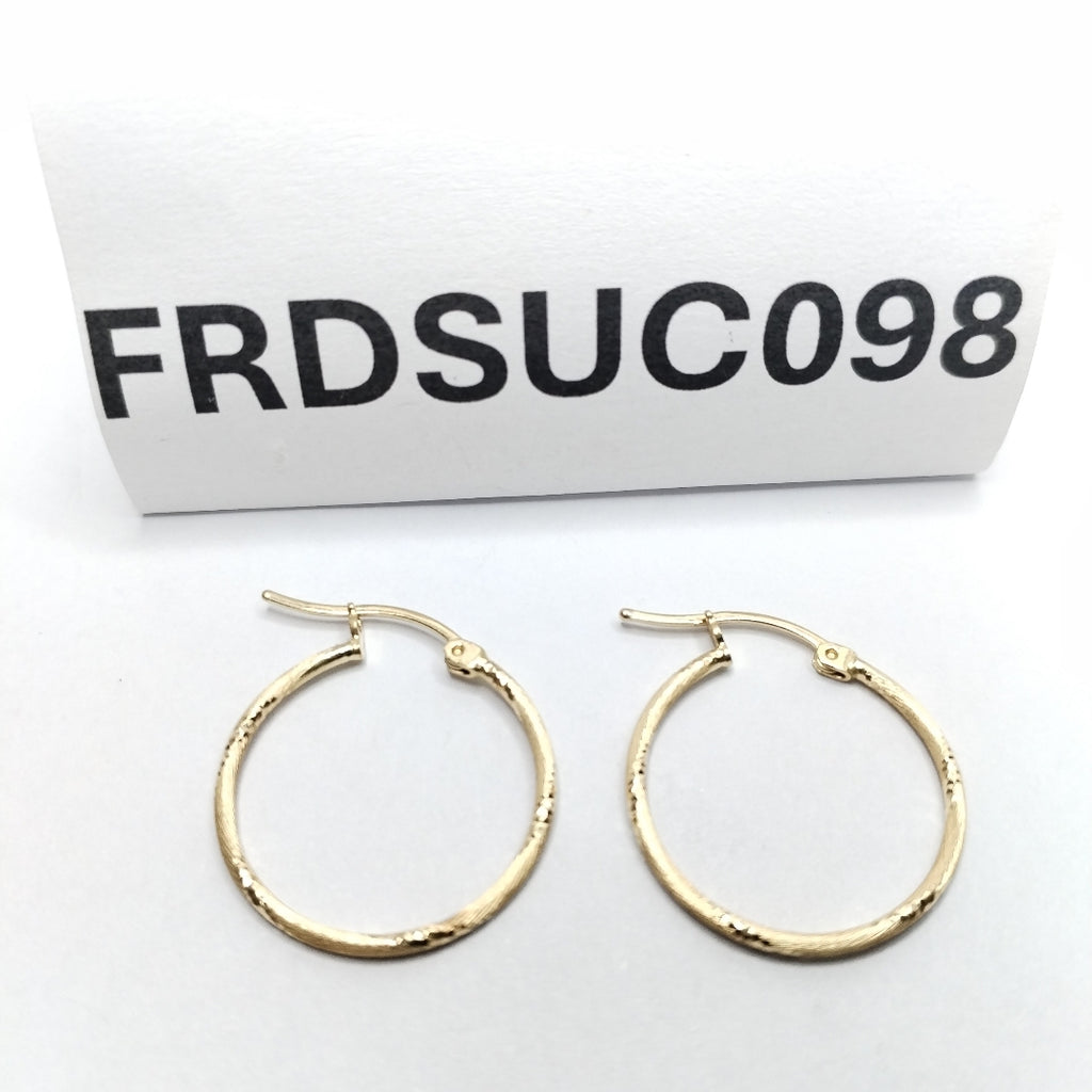 ARRACADAS PAR ORO 14 K 1.6 GRMS (SEMINUEVO)