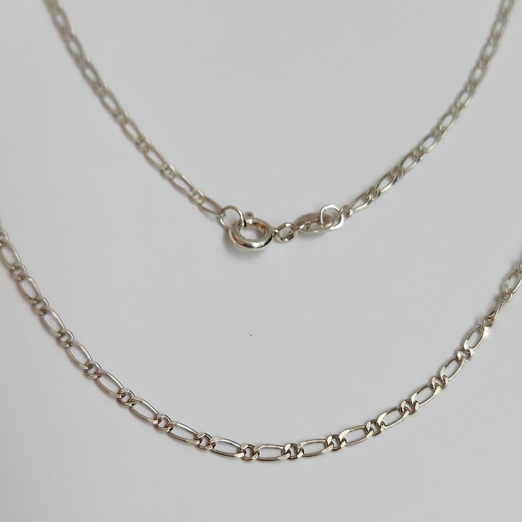 CADENA TEJIDO 1X1 PLATA .925 55 CM 3.3 GR (NUEVO)