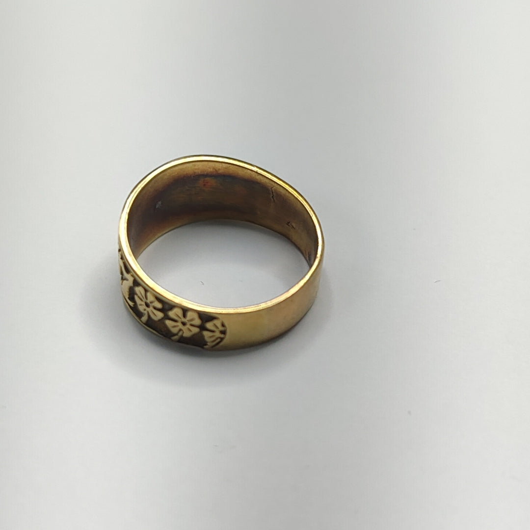 ARGOLLA DE LA SUERTE ORO 14 K 4,60 GRMS (SEMINUEVO)