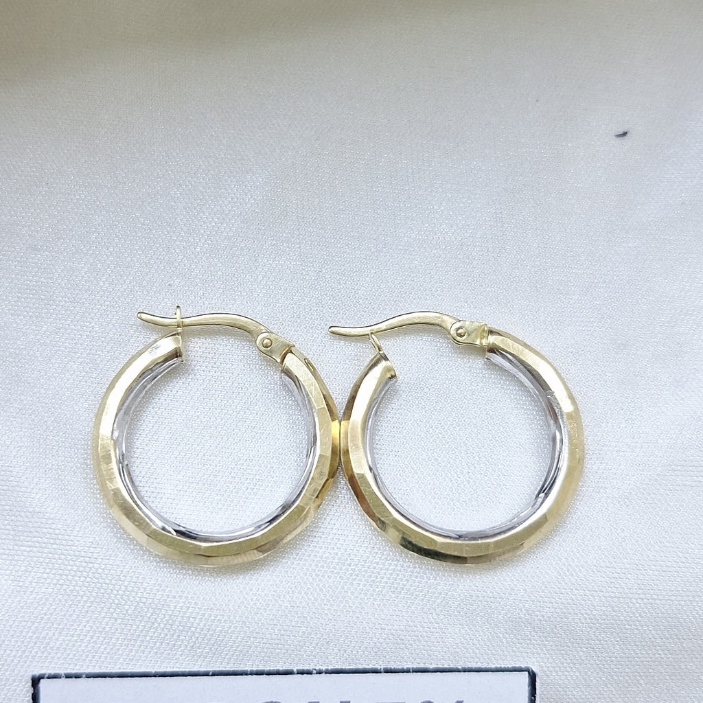 ARRACADAS PAR ORO 10 K 1.8 GRMS (SEMINUEVO)