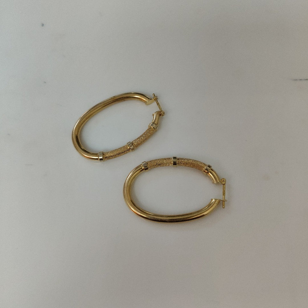 ARRACADAS PAR ORO 14 K 5,50 GRMS (SEMINUEVO)
