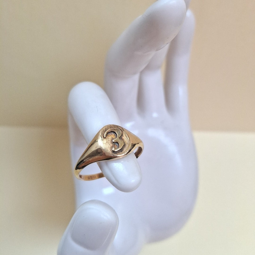 ANILLO ORO 10 K 2.4 GRMS (SEMINUEVO)