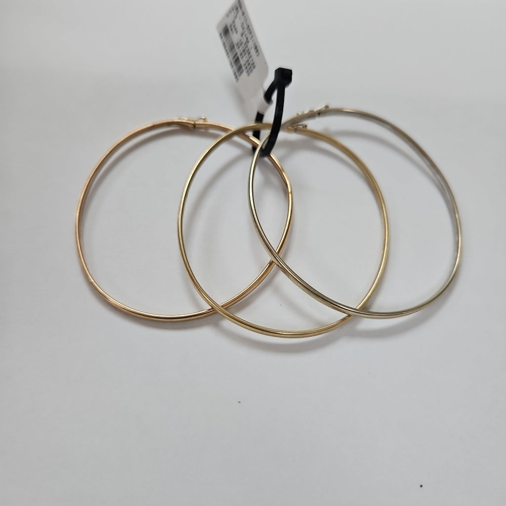PULSERA RIGIDA ORO COMBINADO 14 K 10,80 GRMS (SEMINUEVO)