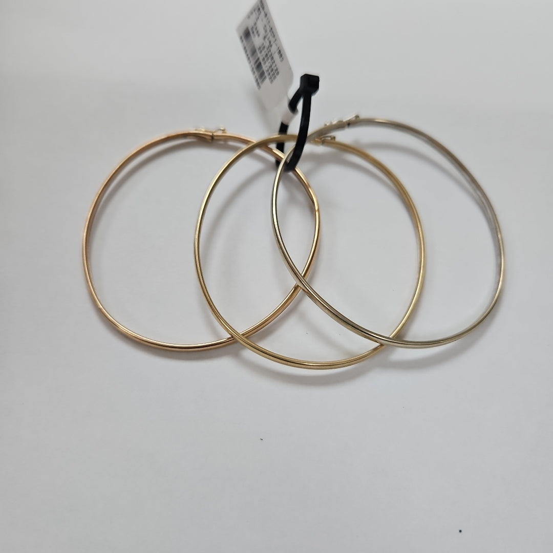 PULSERA RIGIDA ORO COMBINADO 14 K 10,80 GRMS (SEMINUEVO)