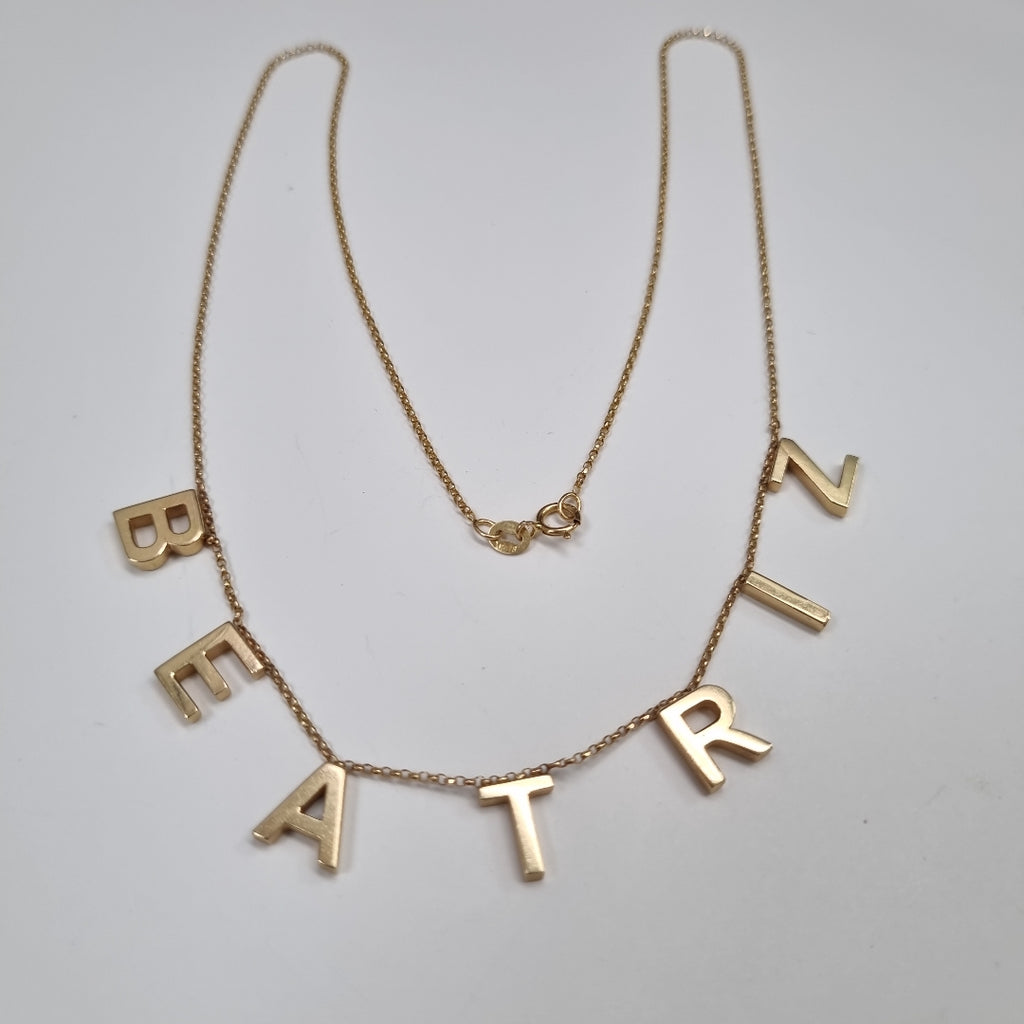 GARGANTILLA ORO 14 K 7.5 GRMS (SEMINUEVO)