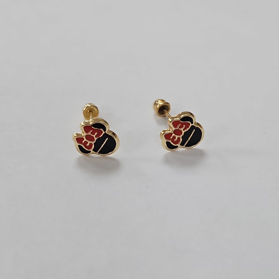 BROQUELES PAR ORO 10 K 0,20 GRMS (SEMINUEVO)