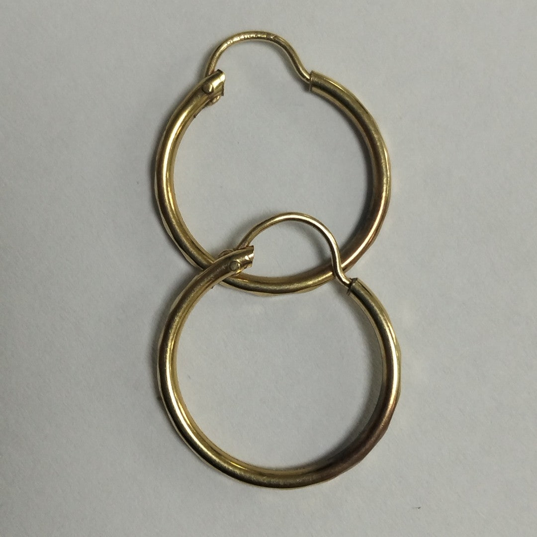 ARRACADAS PAR ORO 10 K 1.2 GRMS (SEMINUEVO)