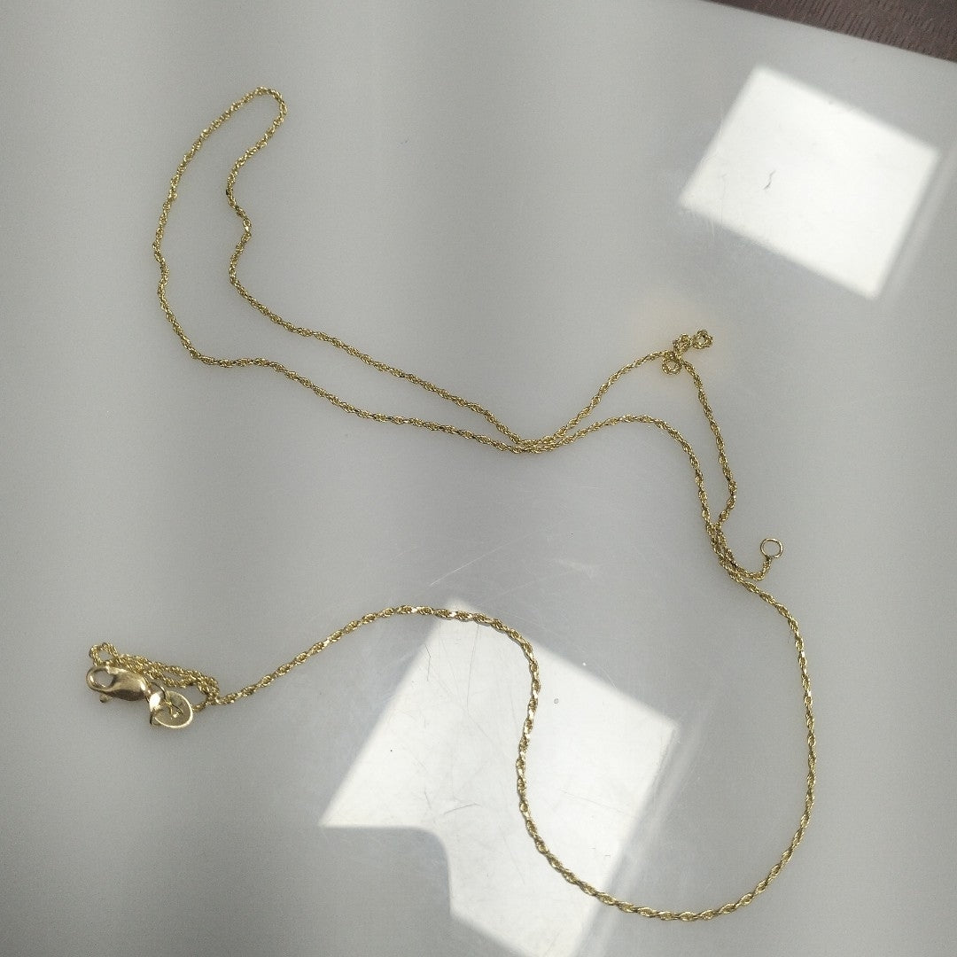 CADENA TORZAL 14K 55 CM 2.9 GR (NUEVO)