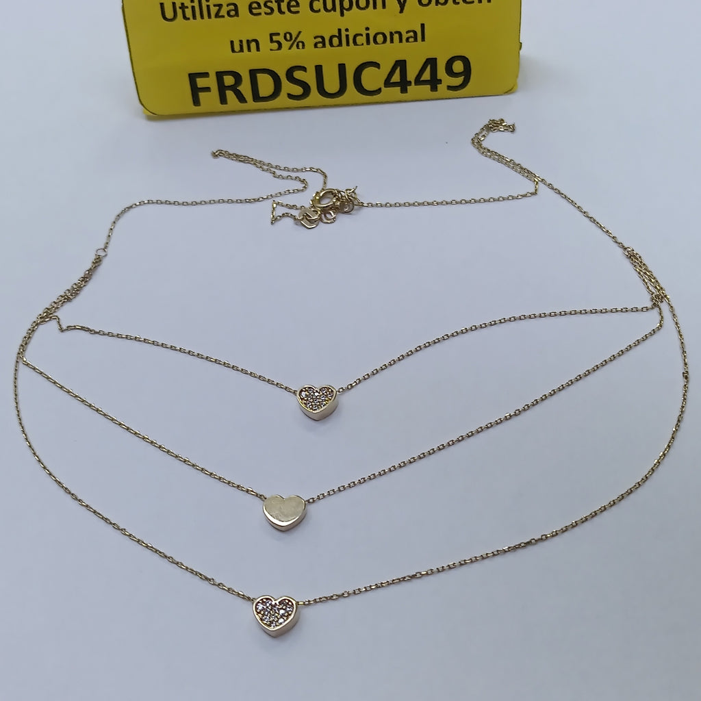GARGANTILLAS ORO 14K 2.9 (NUEVO)