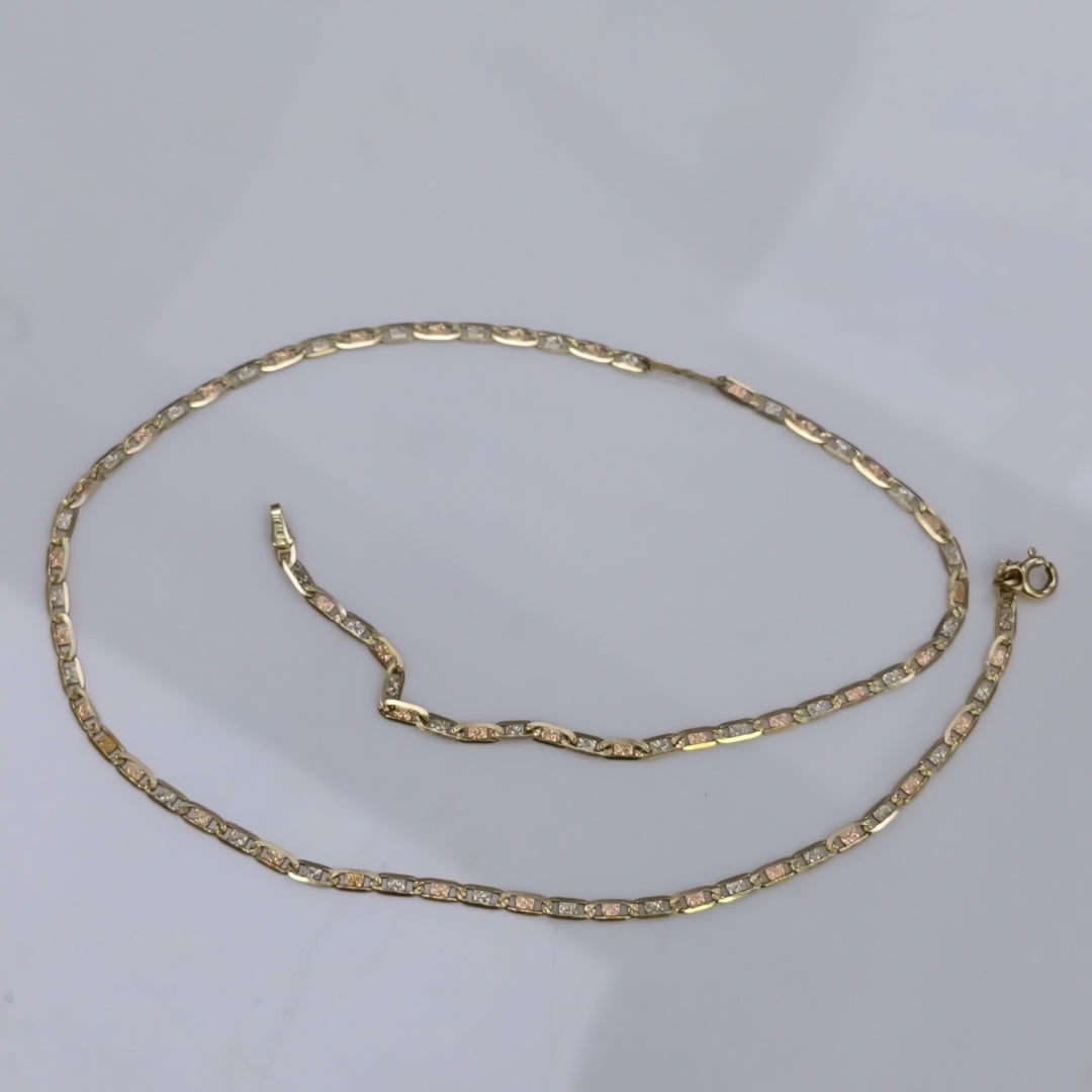CADENA ORO 14 K 4.3 GRMS (SEMINUEVO)