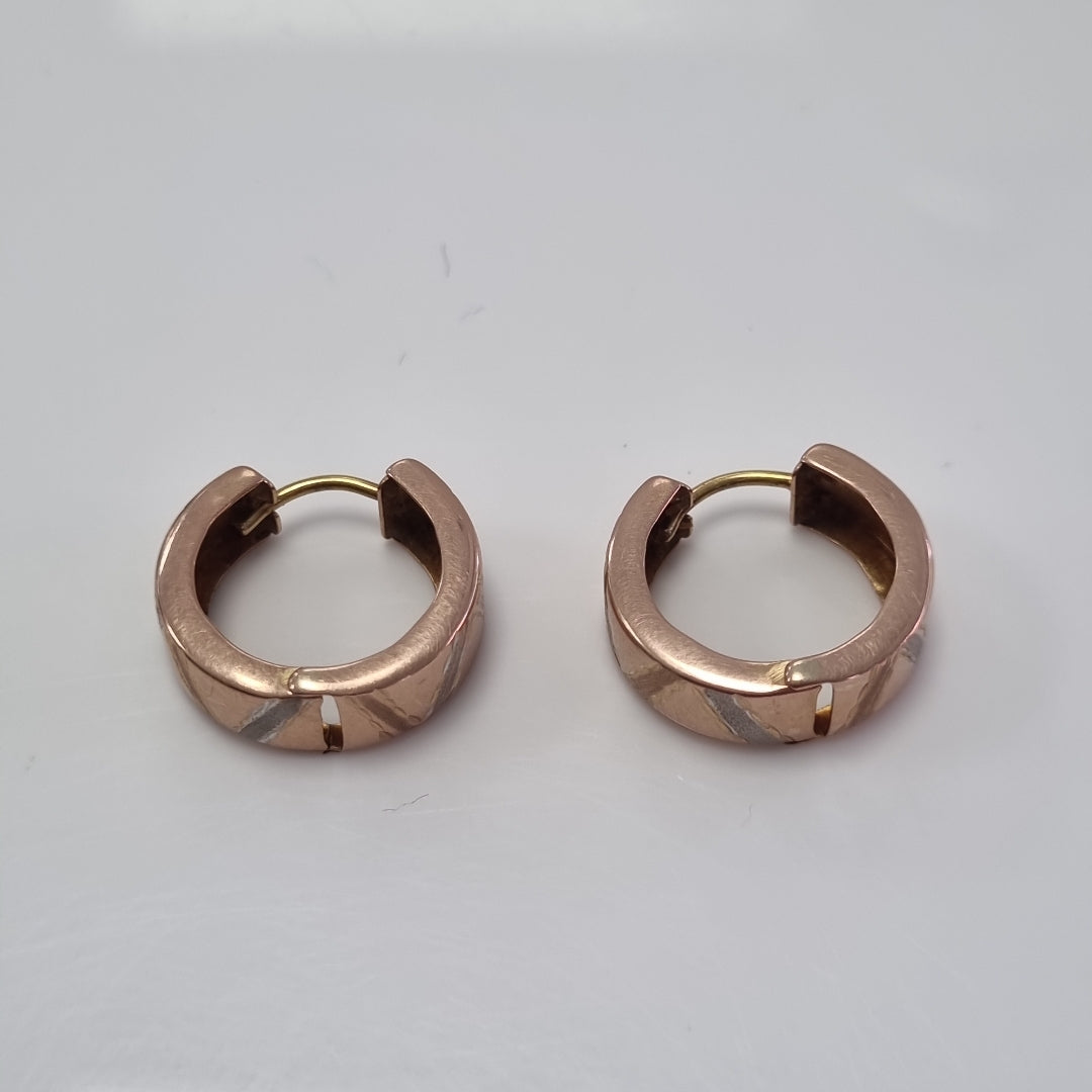 ARRACADAS PAR ORO 10 K 2.2 GRMS (SEMINUEVO)