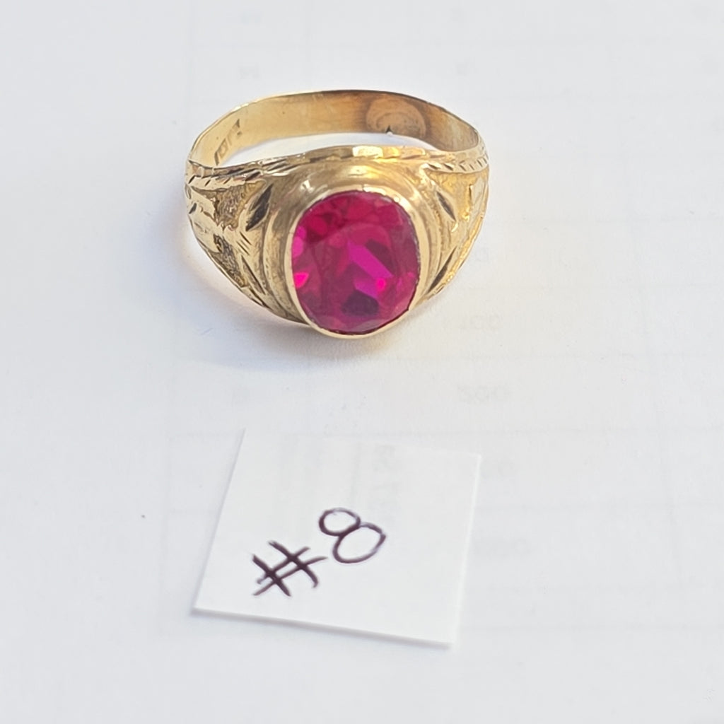 ANILLO ORO 8 K 2.9 GRMS (SEMINUEVO)