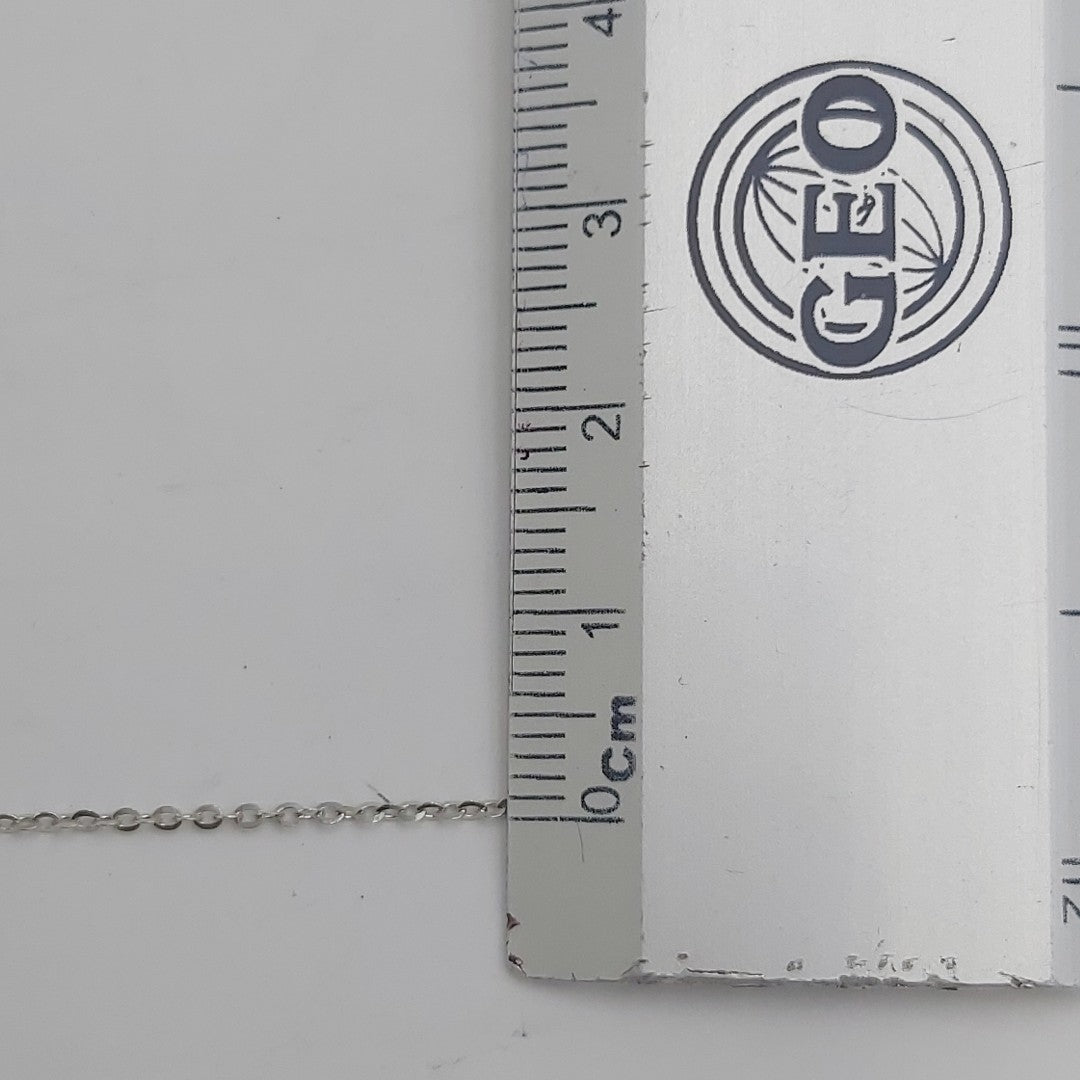 CADENA ORO BLANCO 10 K 1,00 GRMS (SEMINUEVO)