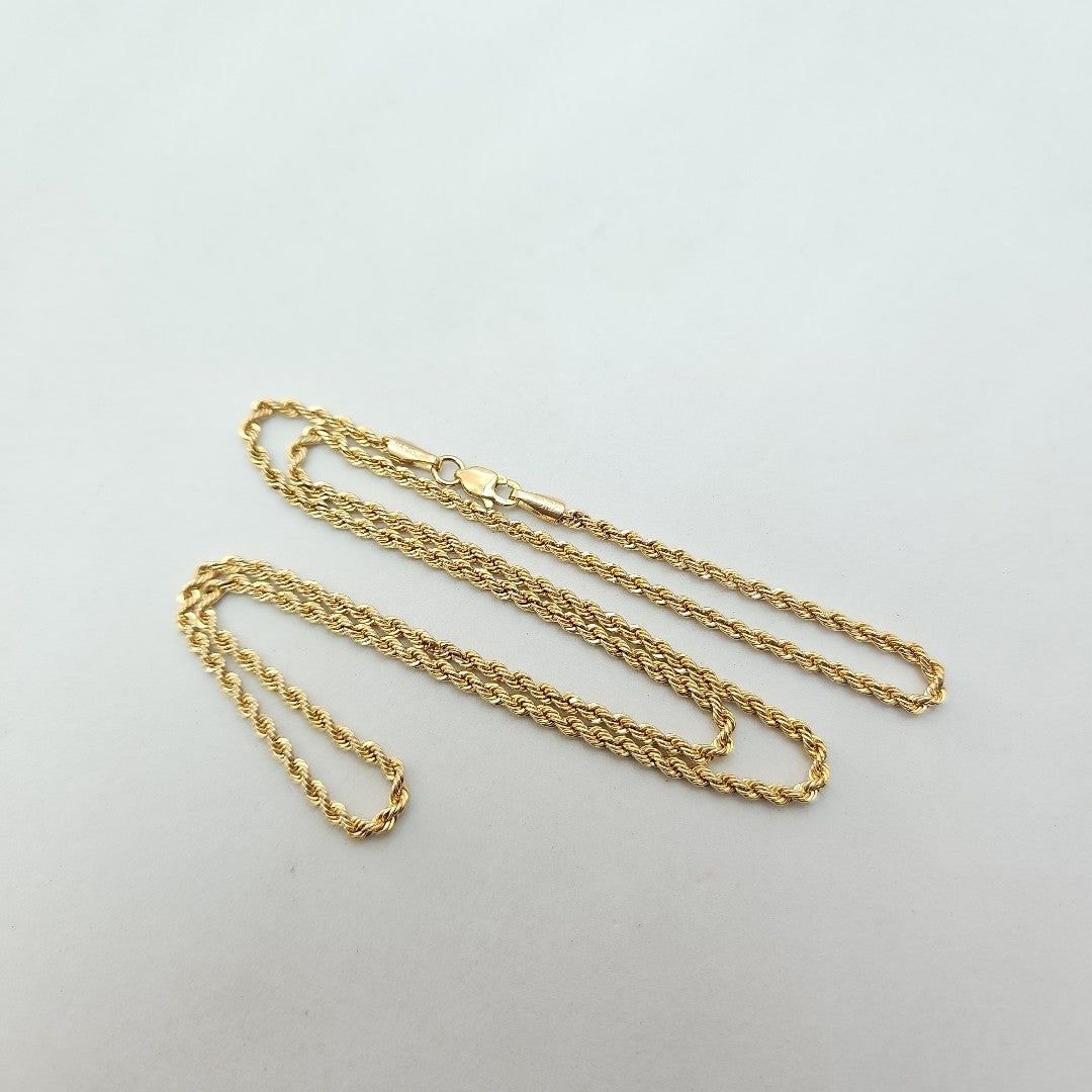 CADENA ORO 10 K 2.6 GRMS (SEMINUEVO)