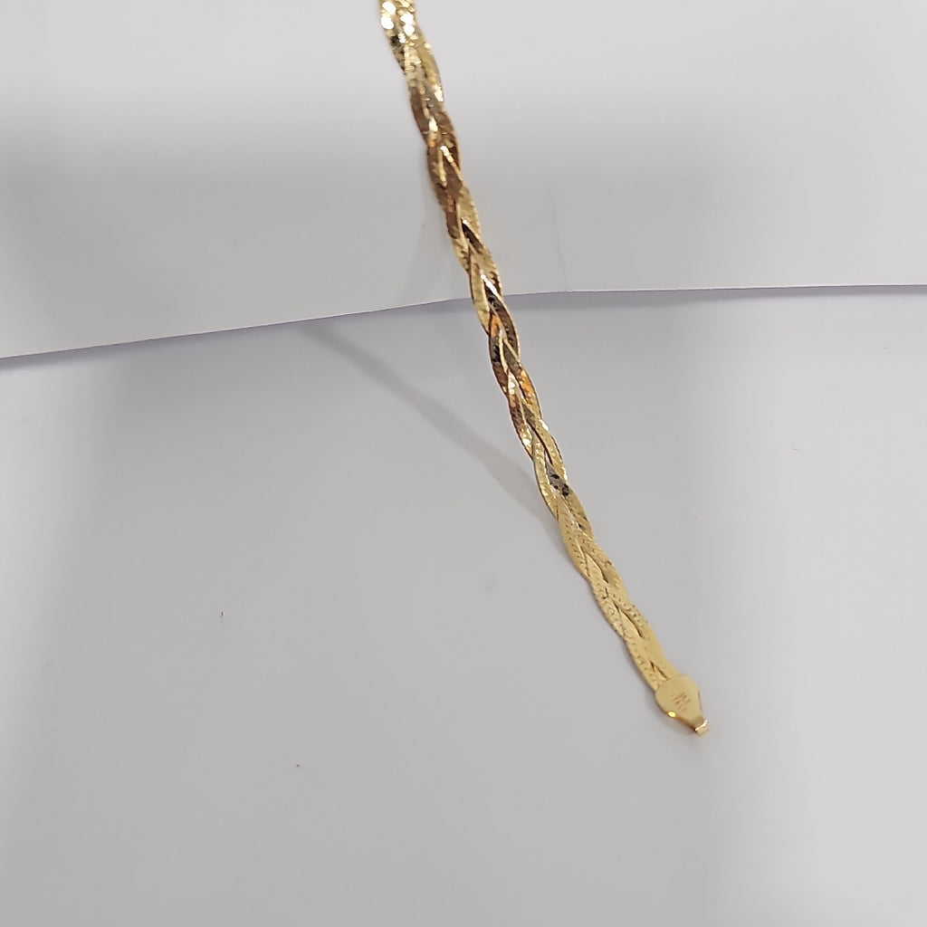 PULSERAS DAMA ORO 14K 2.7 (NUEVO)