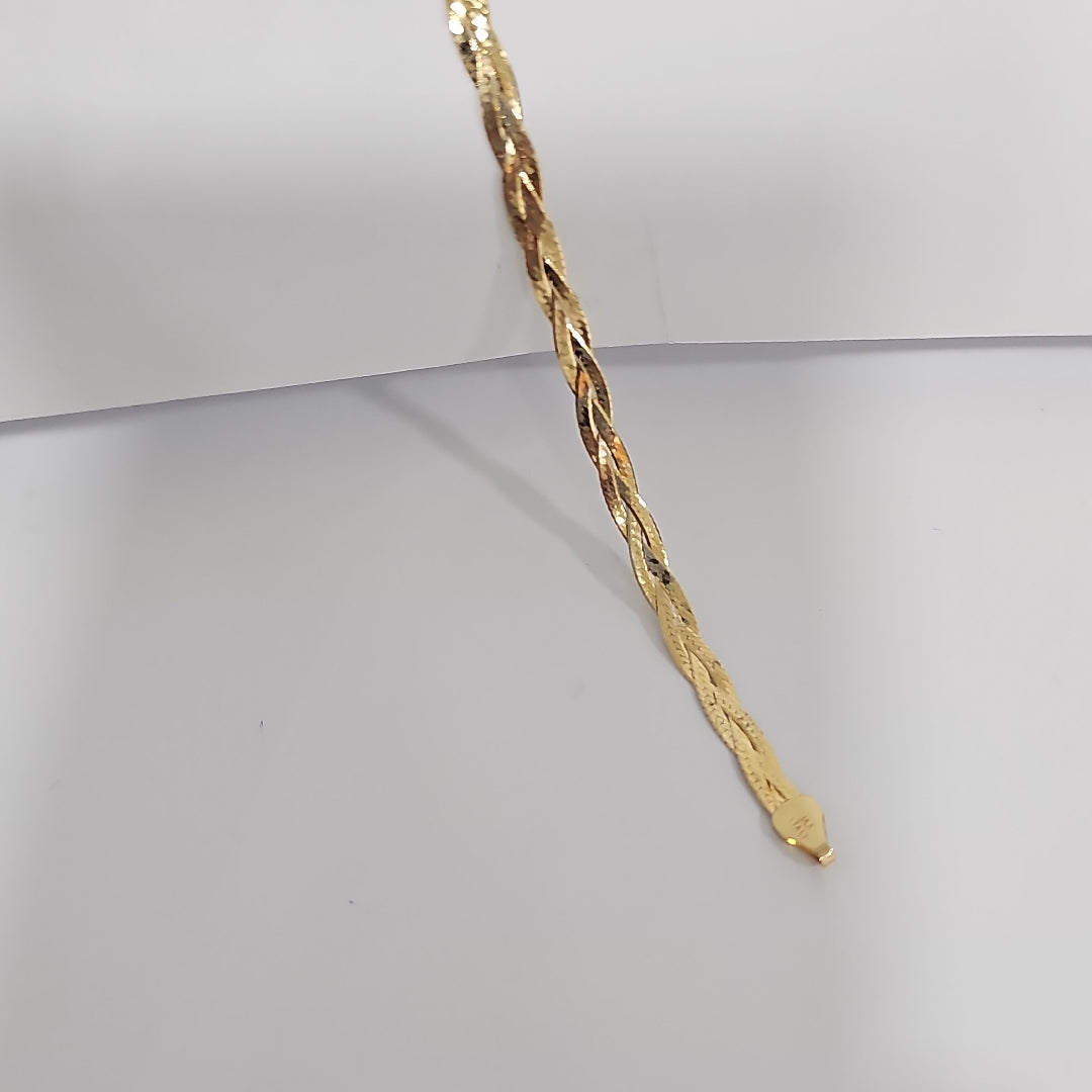 PULSERAS DAMA ORO 14K 2.7 (NUEVO)