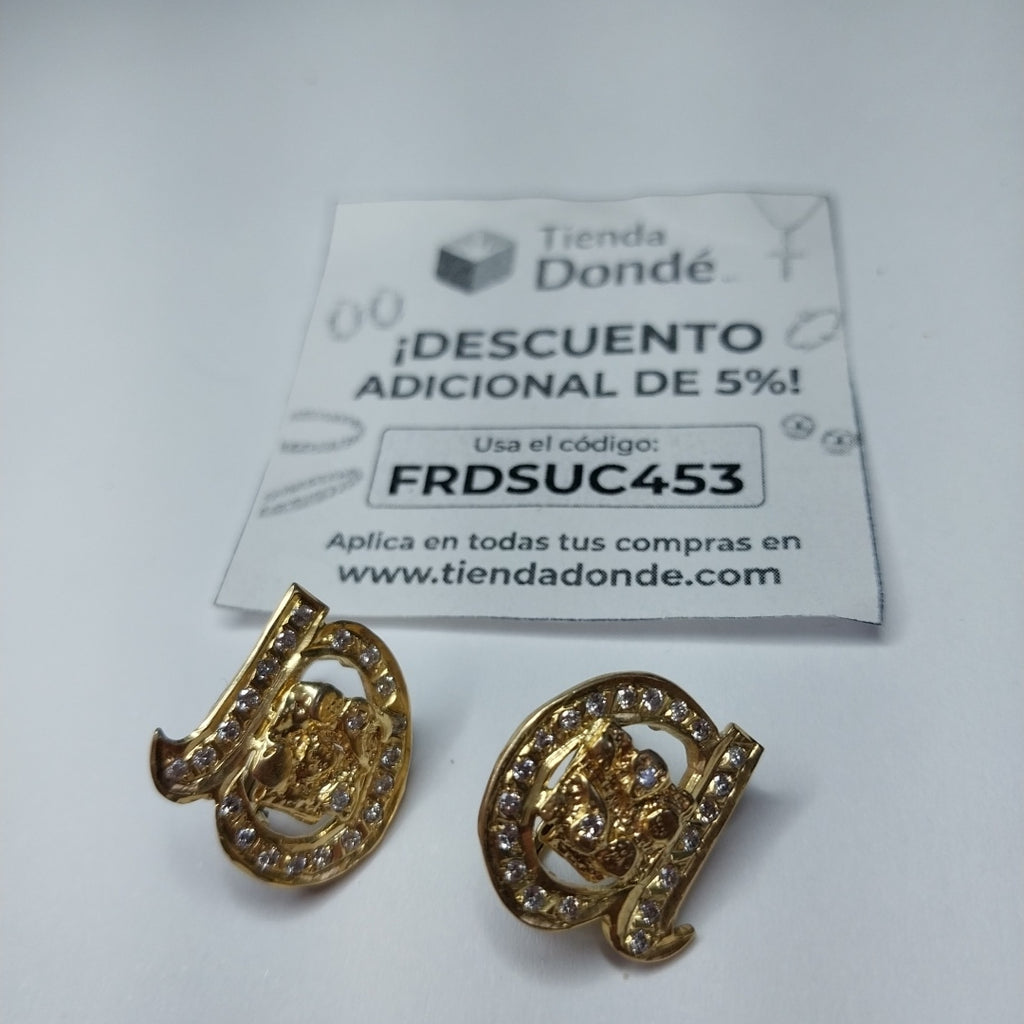 ARETES PAR ORO 10 K 4.6 GRMS (SEMINUEVO)