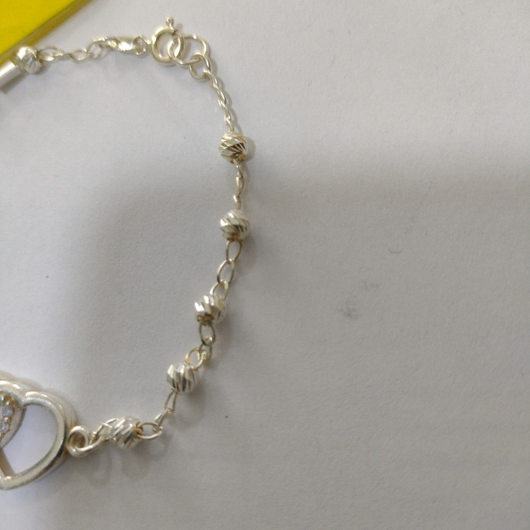 PULSERA TEJIDO TEJIDO ESPECIAL PLATA .925 18 CM 4.1 GR (NUEVO)