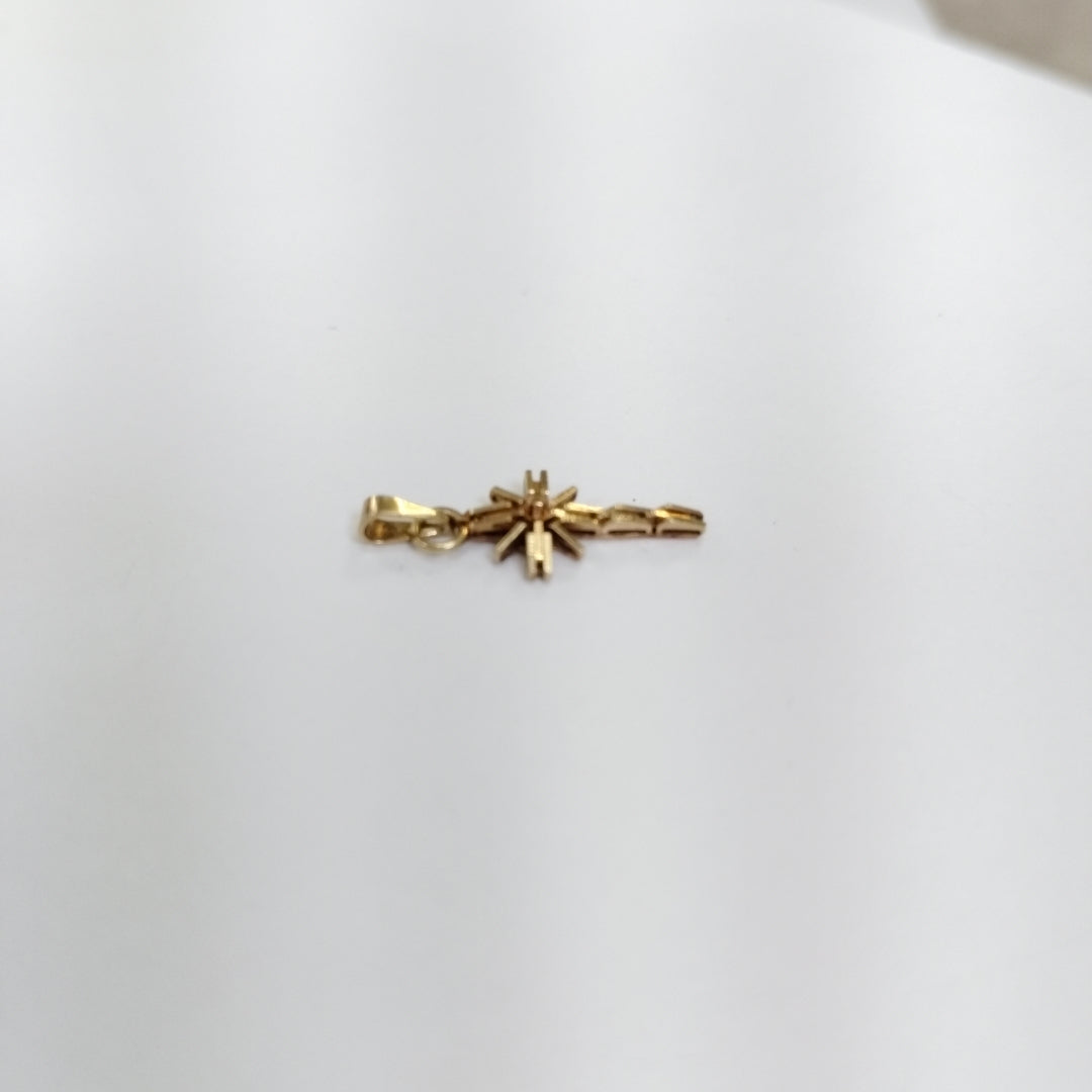 CRUZ ORO 14 K 0,60 GRMS (SEMINUEVO)