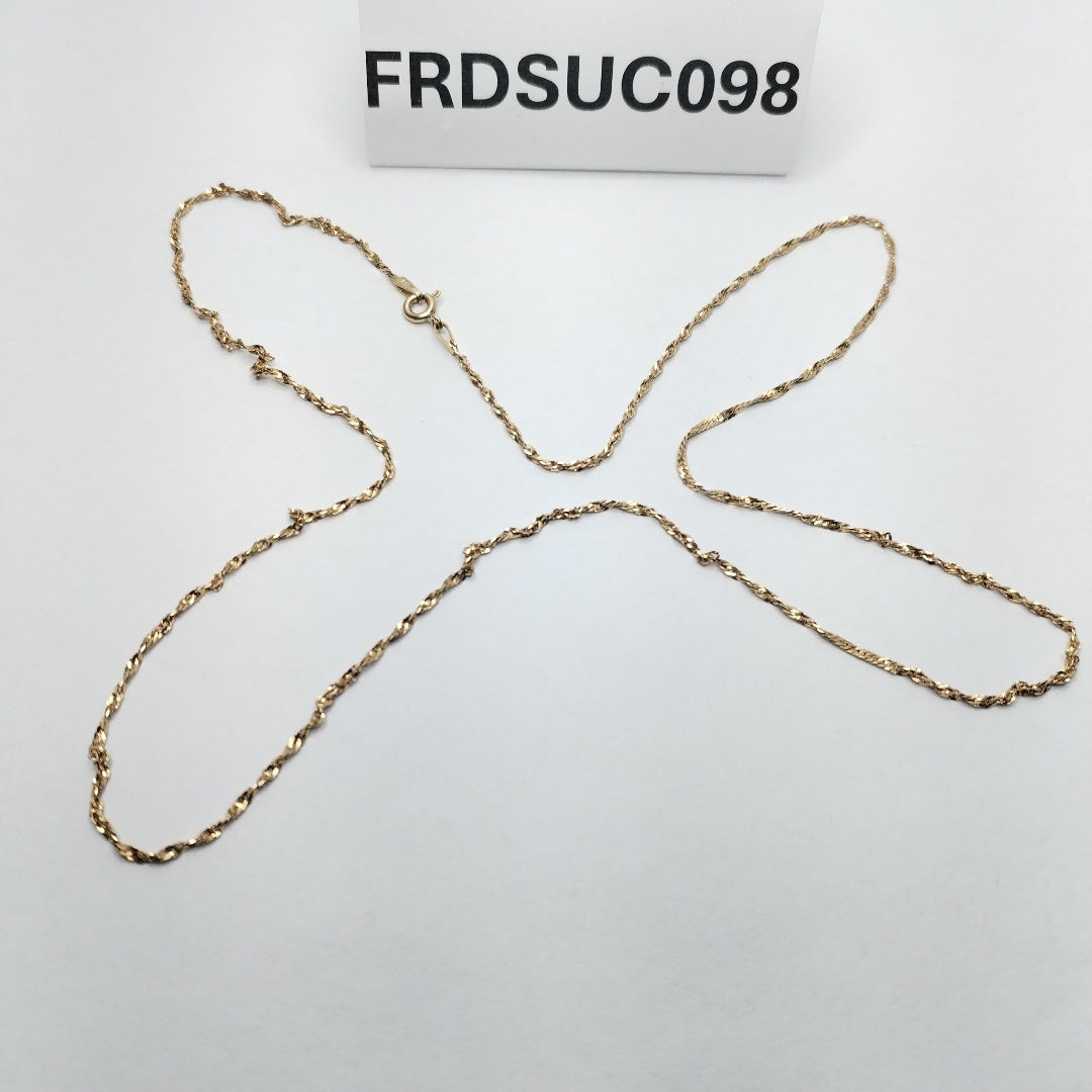 CADENA ORO 14 K 3.1 GRMS (SEMINUEVO)