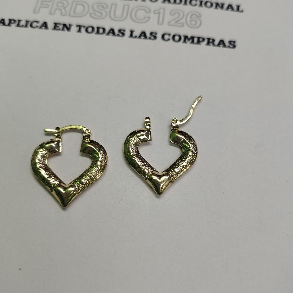 ARETES ARRACADAS 14K 1.7 GR (NUEVO)