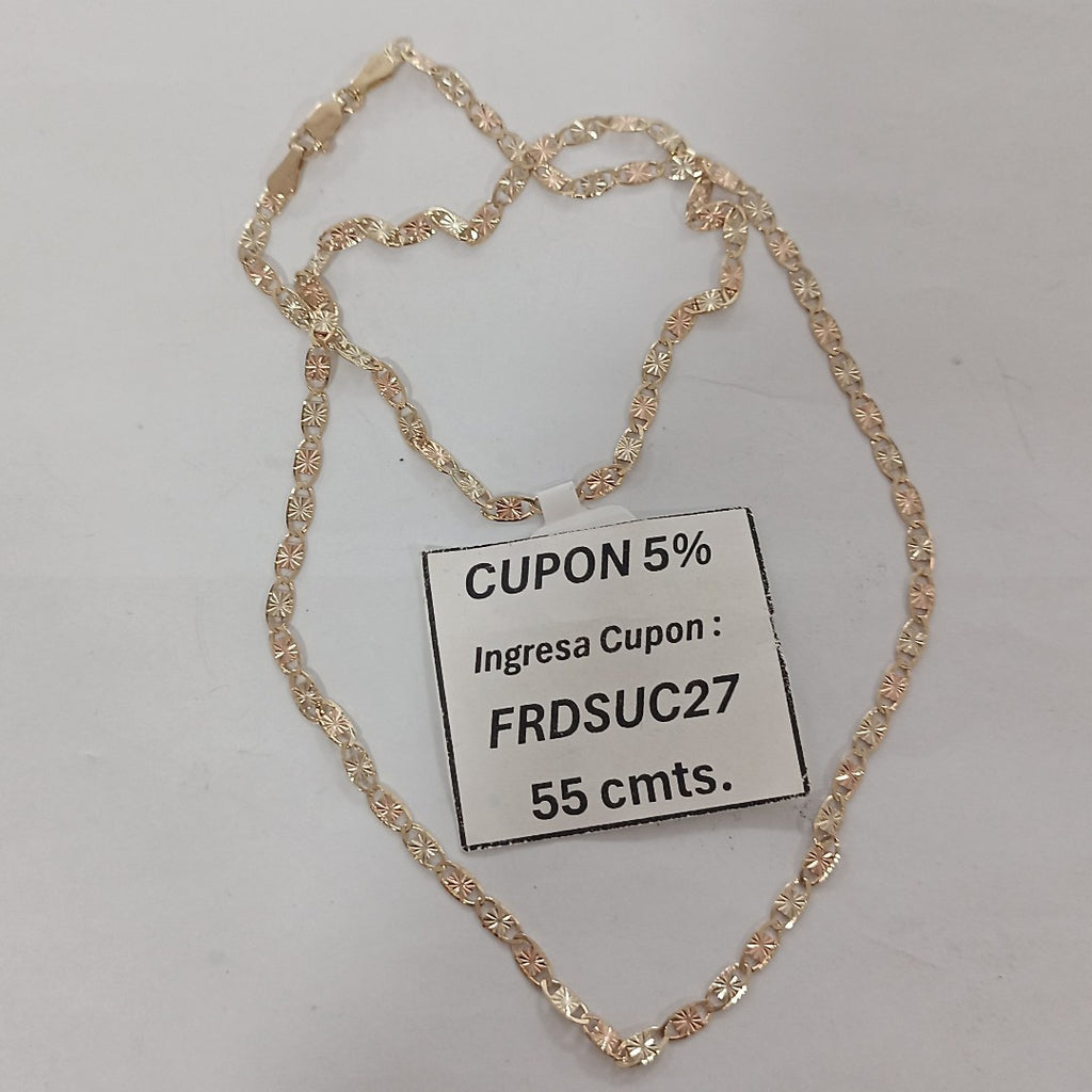 CADENA GUCHI 14K 55 CM 7.9 GR (NUEVO)