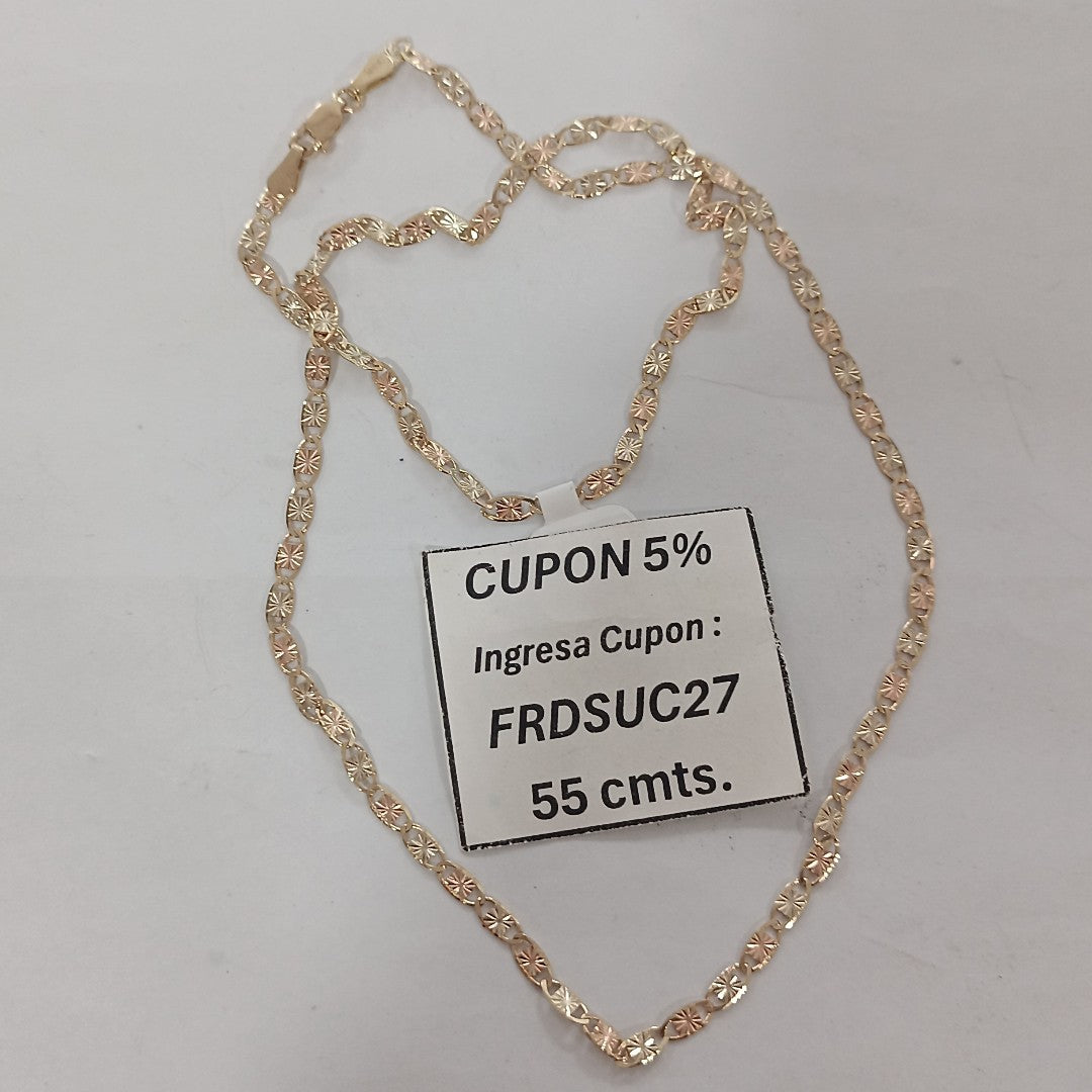 CADENA GUCHI 14K 55 CM 7.9 GR (NUEVO)