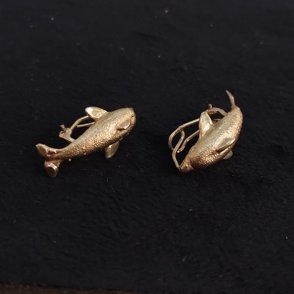 ARETES PAR ORO 10 K 3.7 GRMS (SEMINUEVO)