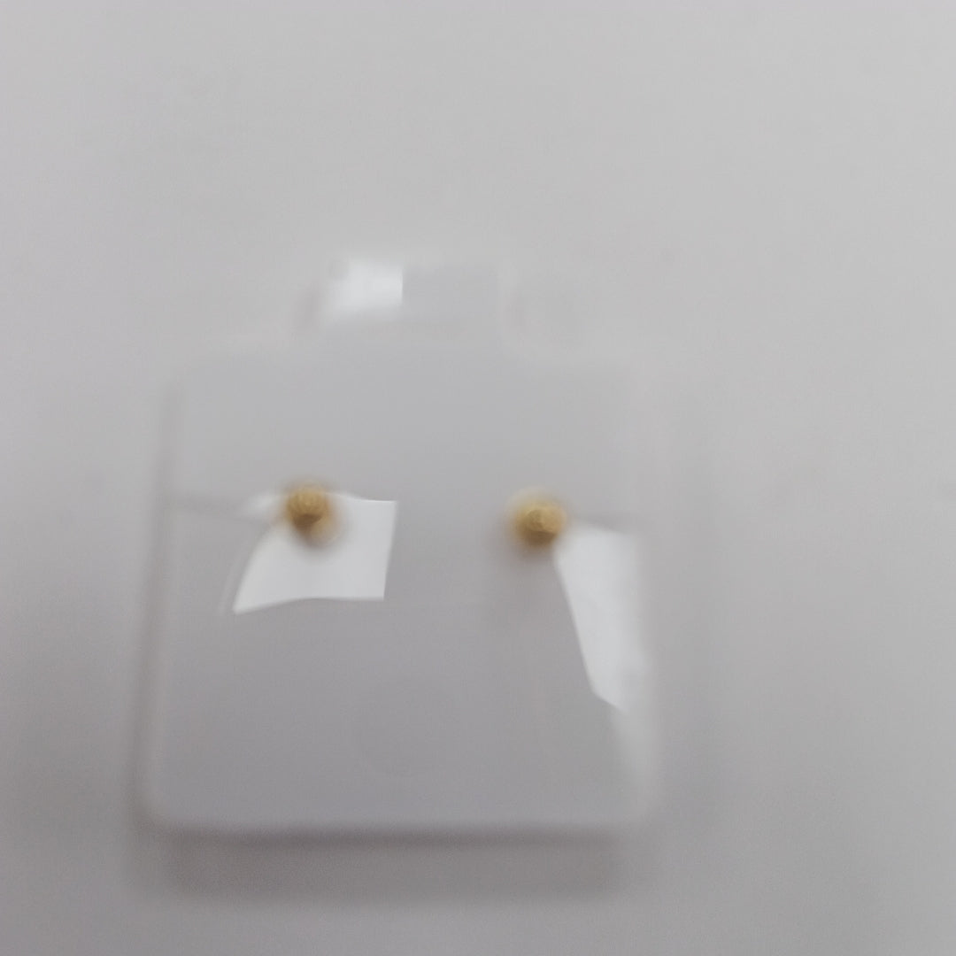 BROQUELES BROQUEL FIG OSO 14K 0.2592 GR (NUEVO)