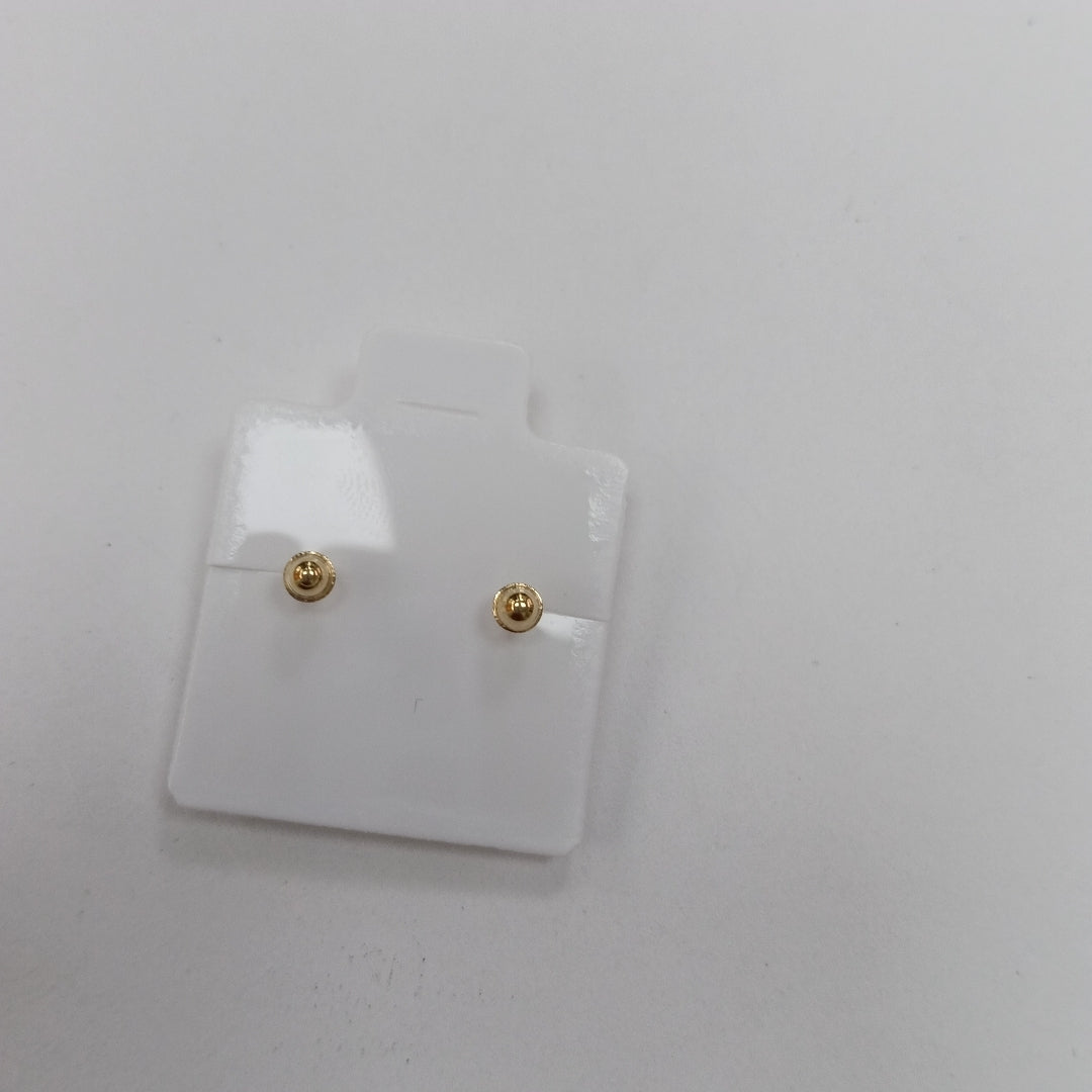 BROQUELES BROQUEL FIG FLOR C CIRCONIA 14K 0.2581 GR (NUEVO)