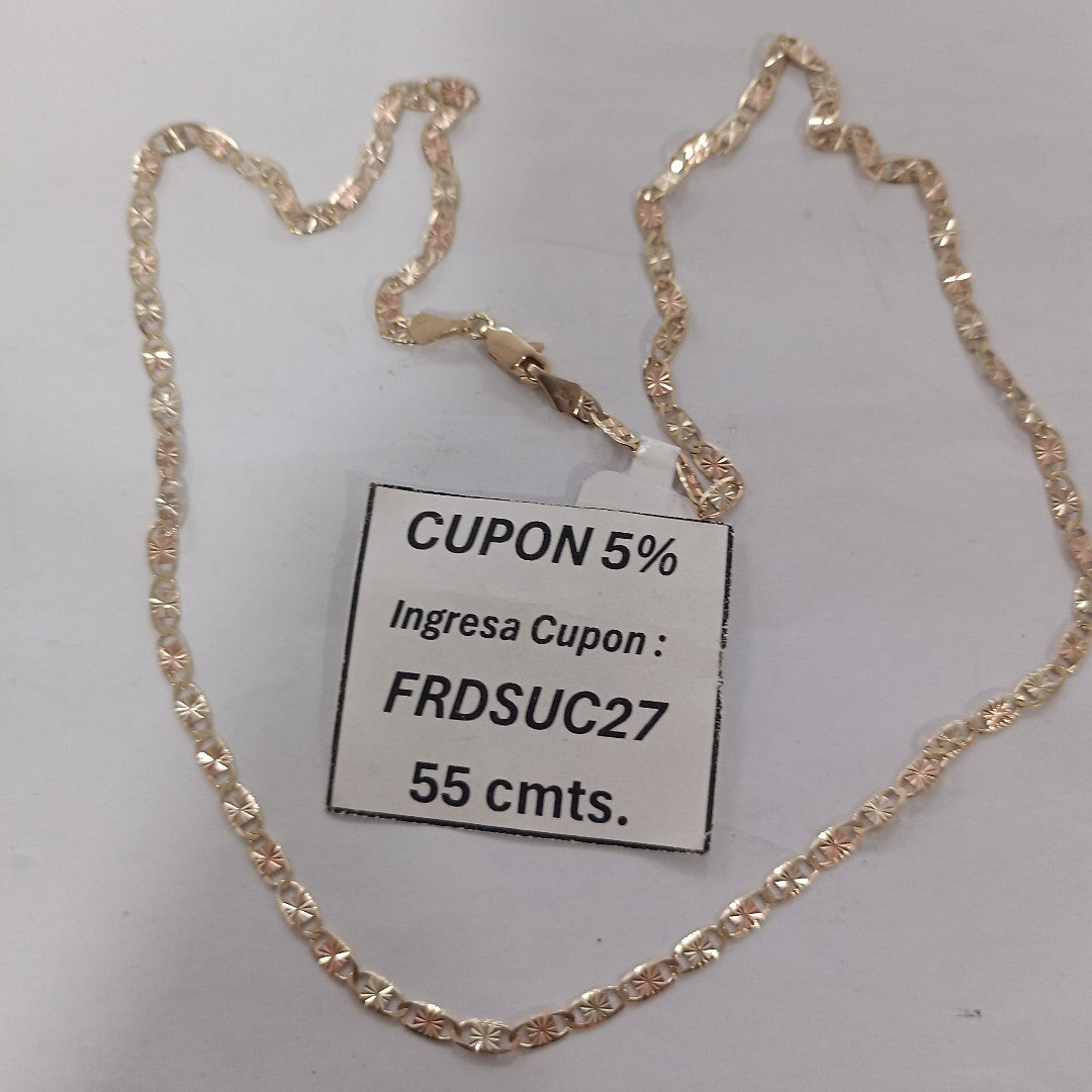 CADENA GUCHI 14K 55 CM 7.4 GR (NUEVO)
