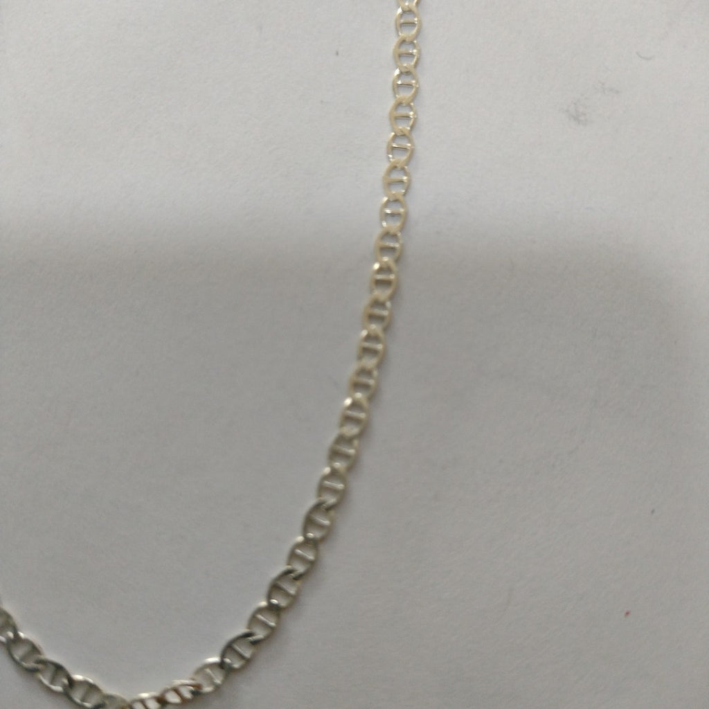 CADENA TEJIDO GUCHI PLATA .925 60 CM 3.7 GR (NUEVO)