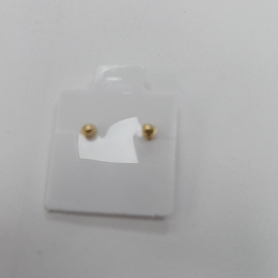 BROQUELES BROQUEL FIG CORAZON C CIRCONIA 14K 0.2603 GR (NUEVO)