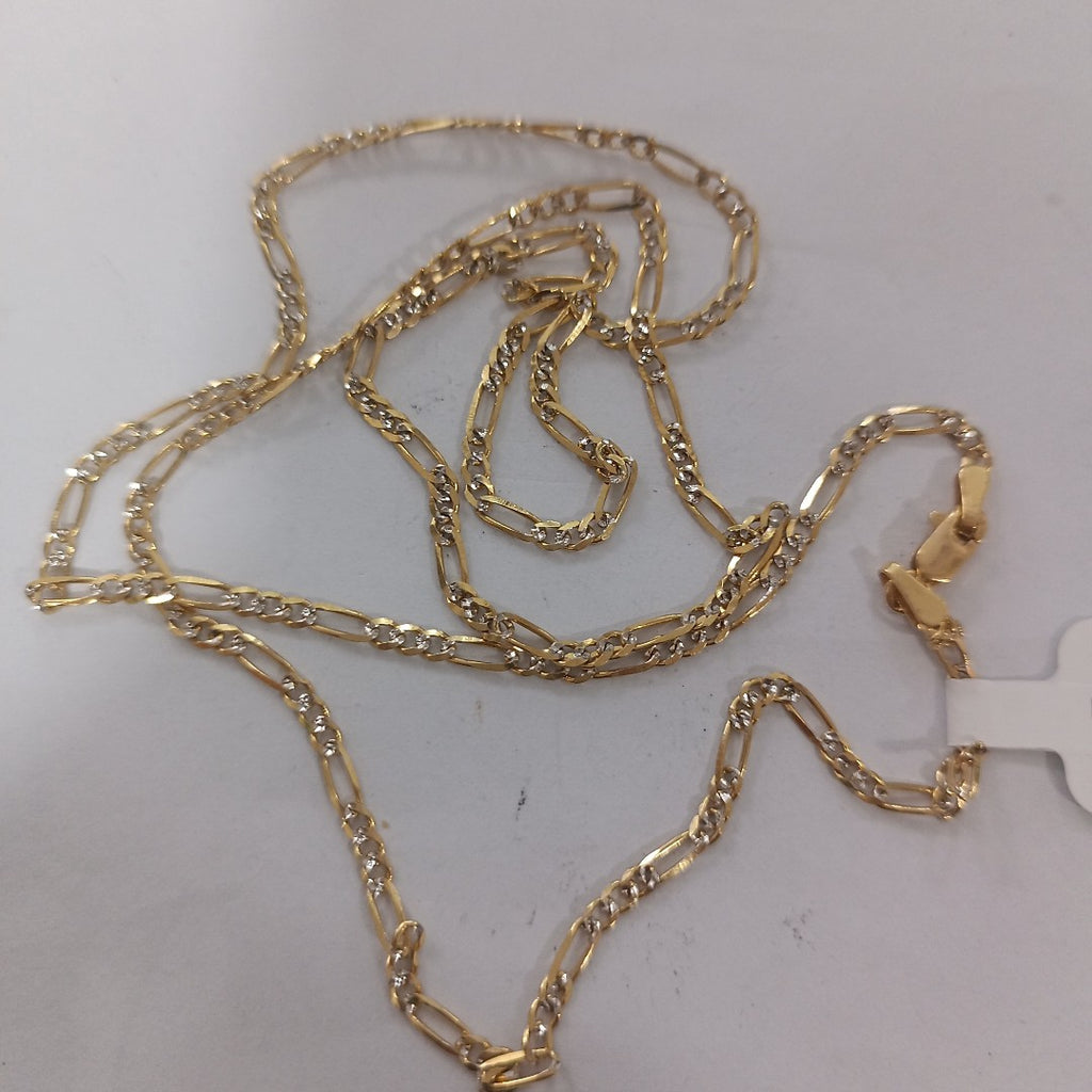 CADENA 3X1 DIAMANTADA 14K 60 CM 5.1 GR (NUEVO)