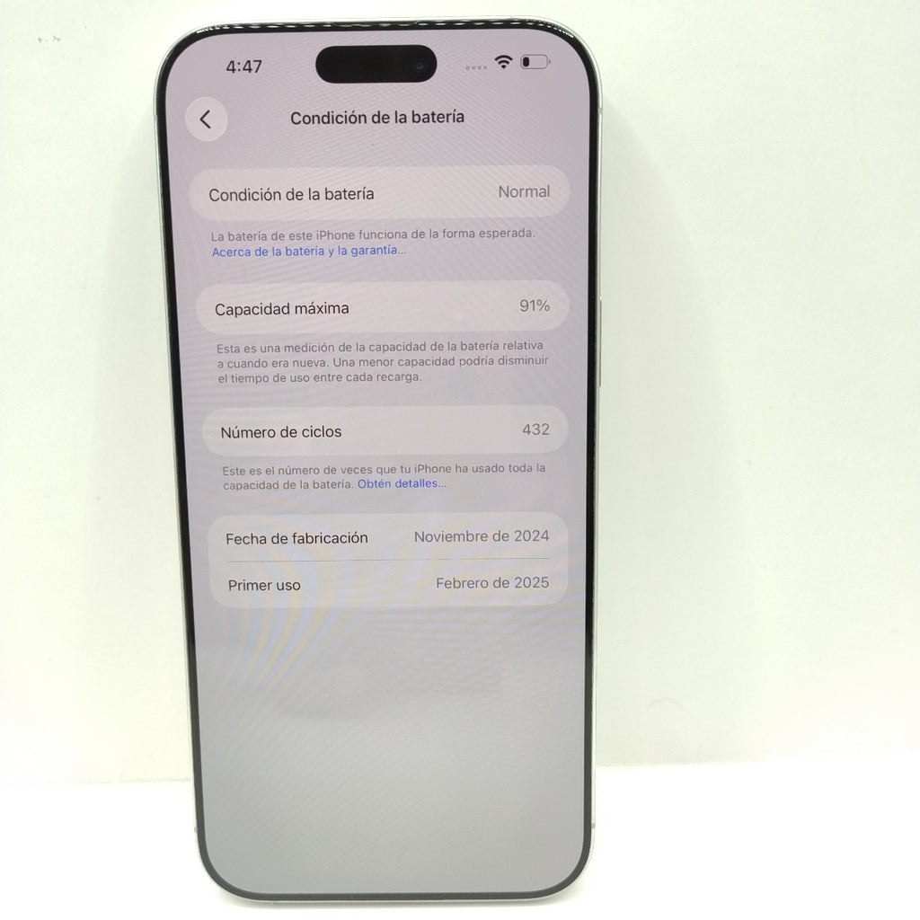 CELULAR APPLE IPHONE 16 PRO MAX A3295 (2024) 256 GB 8 GB RAM (SEMINUEVO)