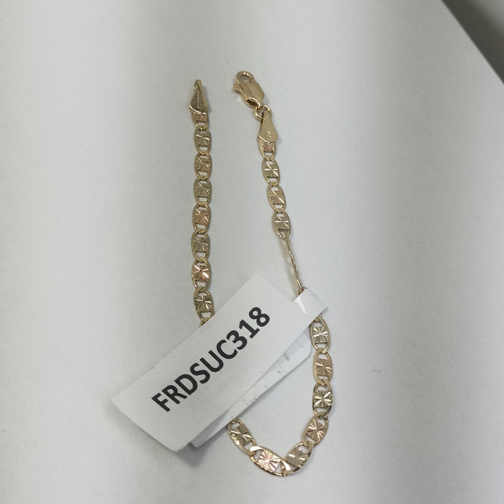 PULSERA GUCHI 14K 18 CM 2.9 GR (NUEVO)
