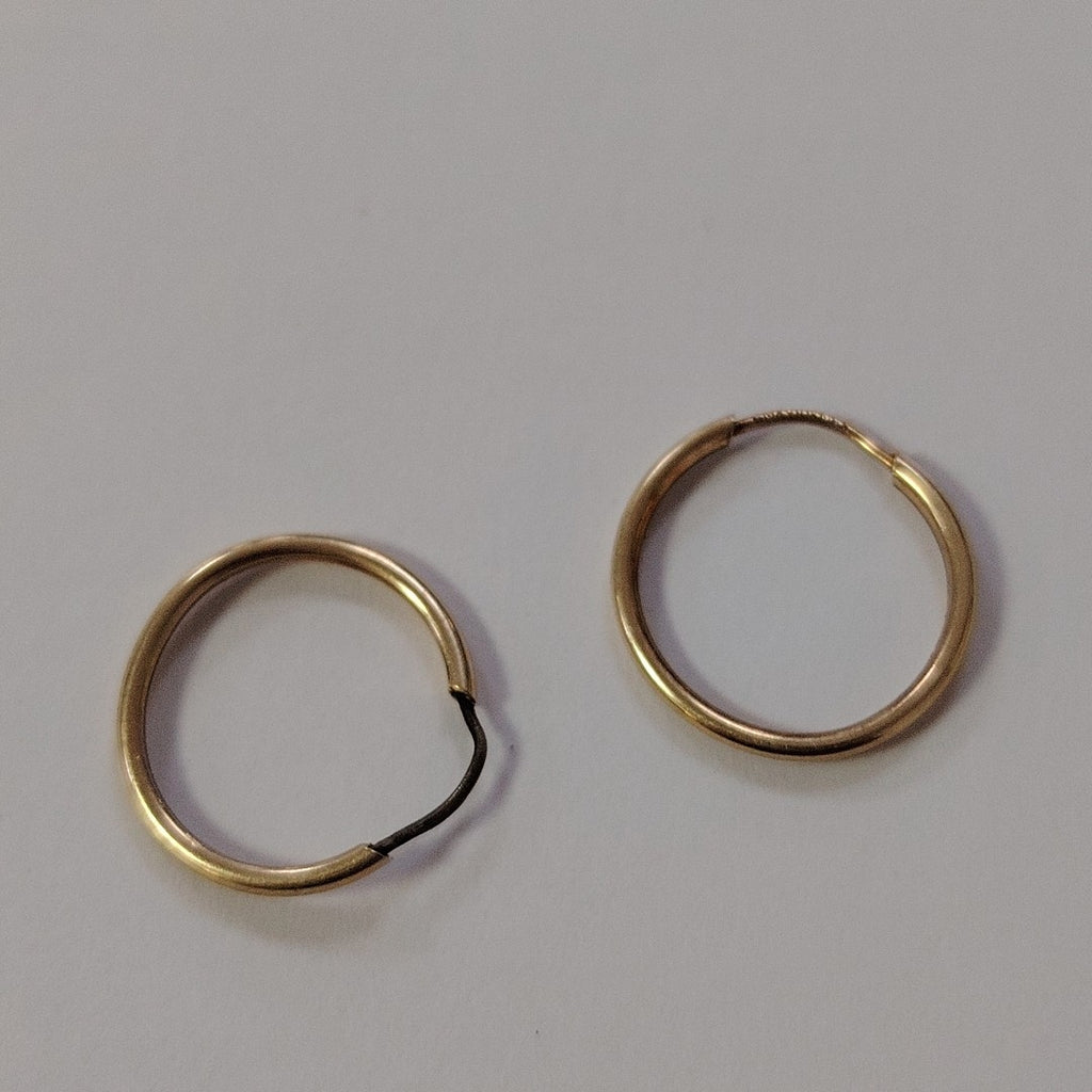 ARETES PAR ORO 10 K 0.5 GRMS (SEMINUEVO)