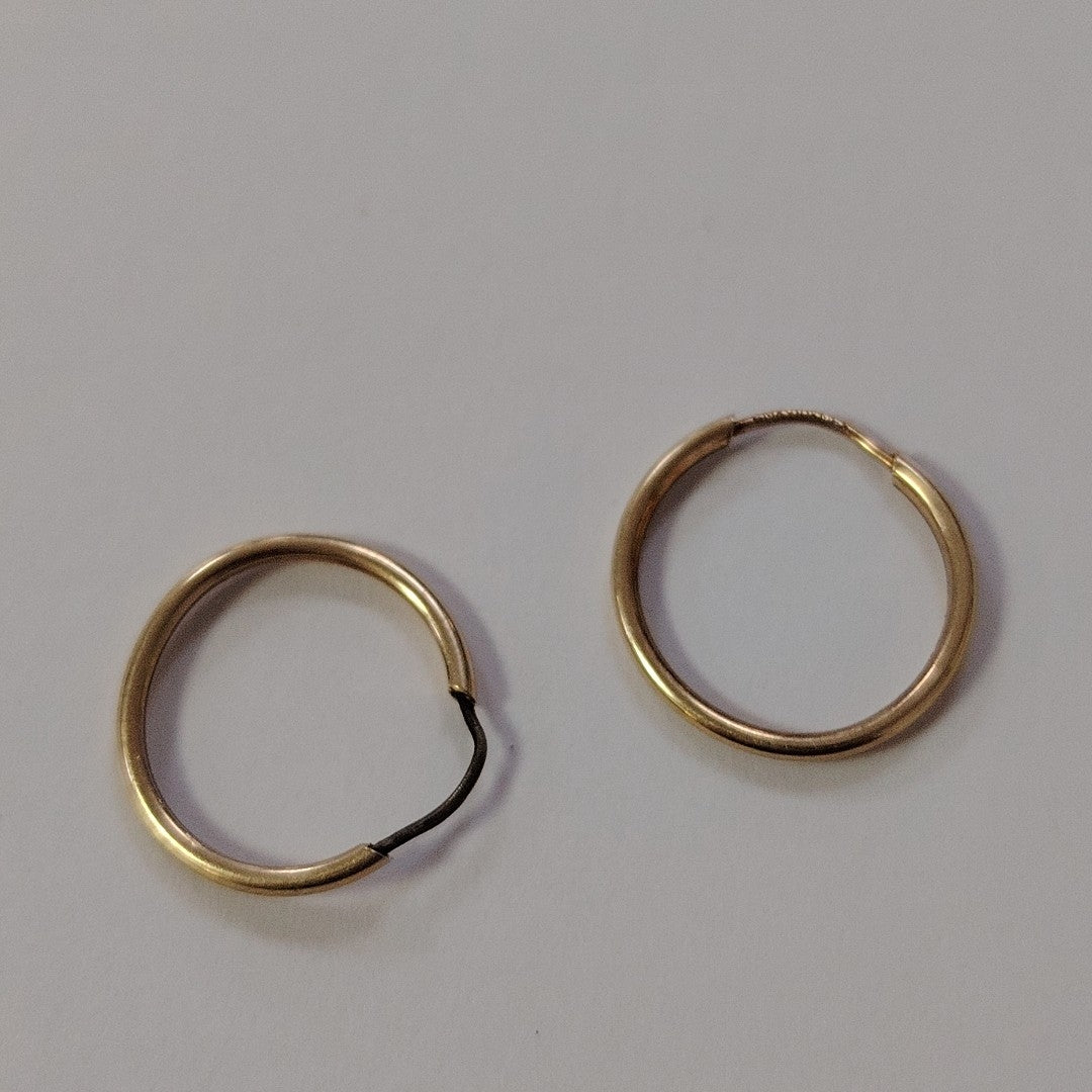 ARETES PAR ORO 10 K 0.5 GRMS (SEMINUEVO)