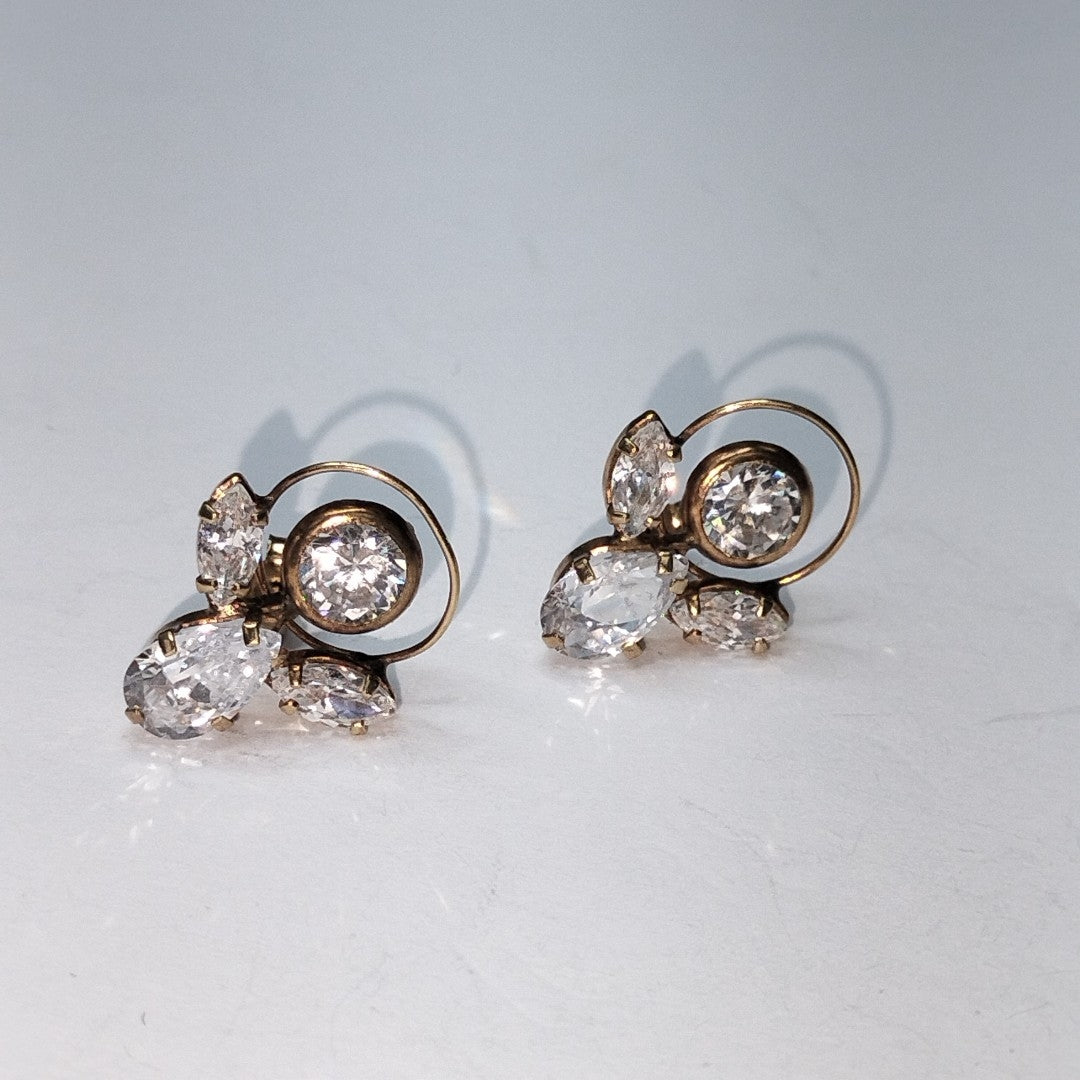 ARETES PAR ORO 10 K 2.3 GRMS (SEMINUEVO)