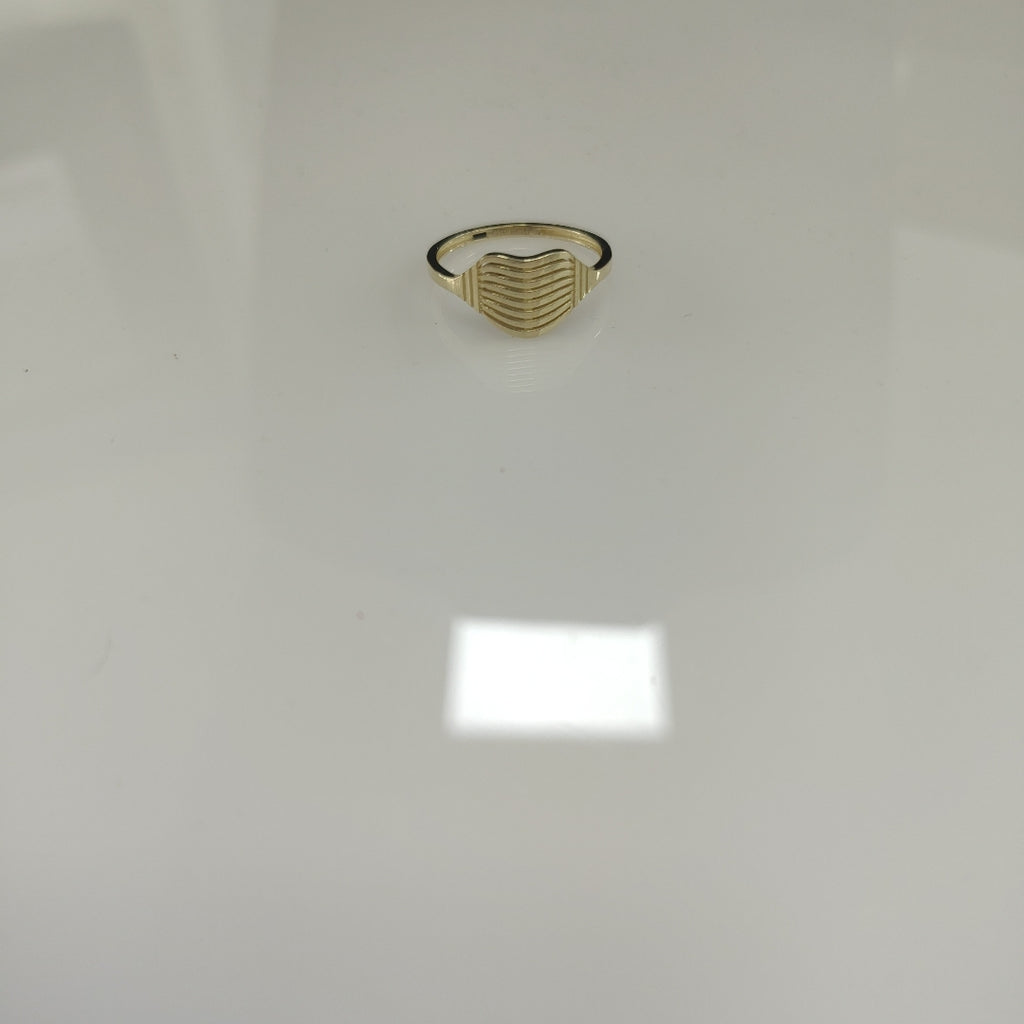 ANILLOS CORAZON 14K TALLA 7 1.7 GR (NUEVO)