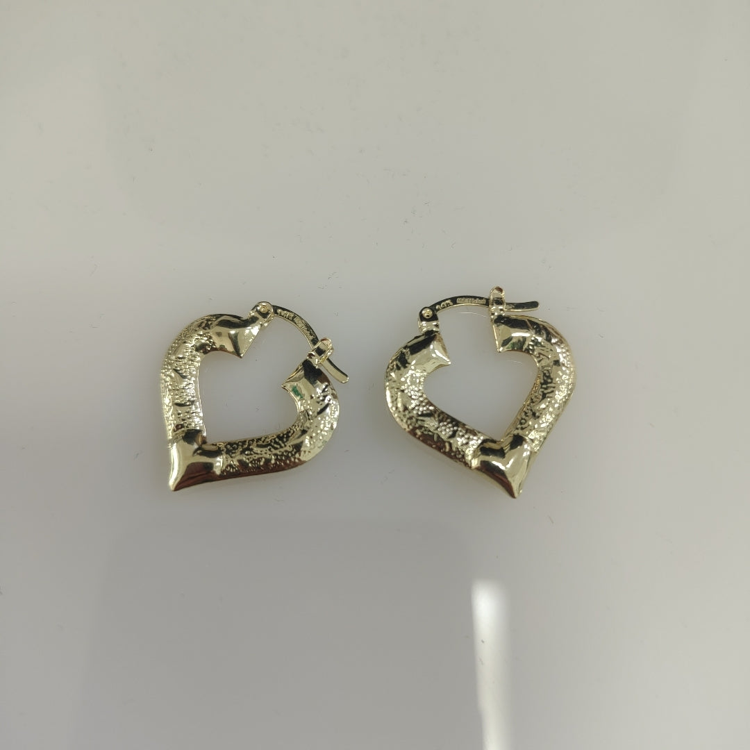 ARETES ARRACADAS 14K 1.7 GR (NUEVO)