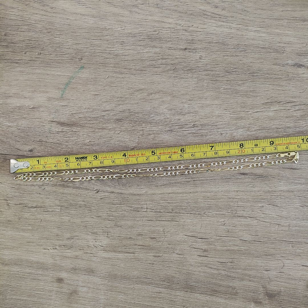CADENA ORO, RODIADO 14 K 6.8 GRMS (SEMINUEVO)