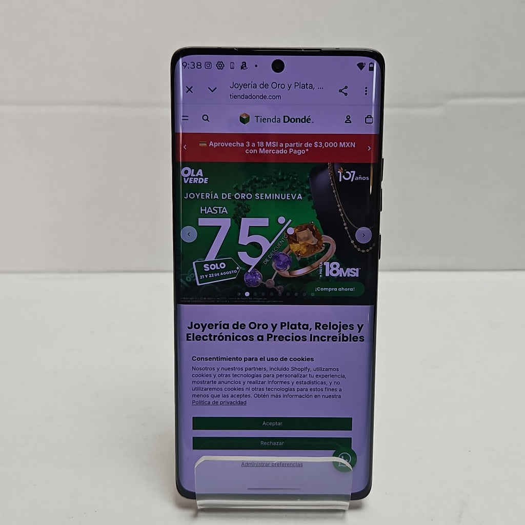 CELULAR MOTOROLA MOTO EDGE 50 5G XT2407-2 (2024) 512 GB 12 GB RAM (SEMINUEVO)