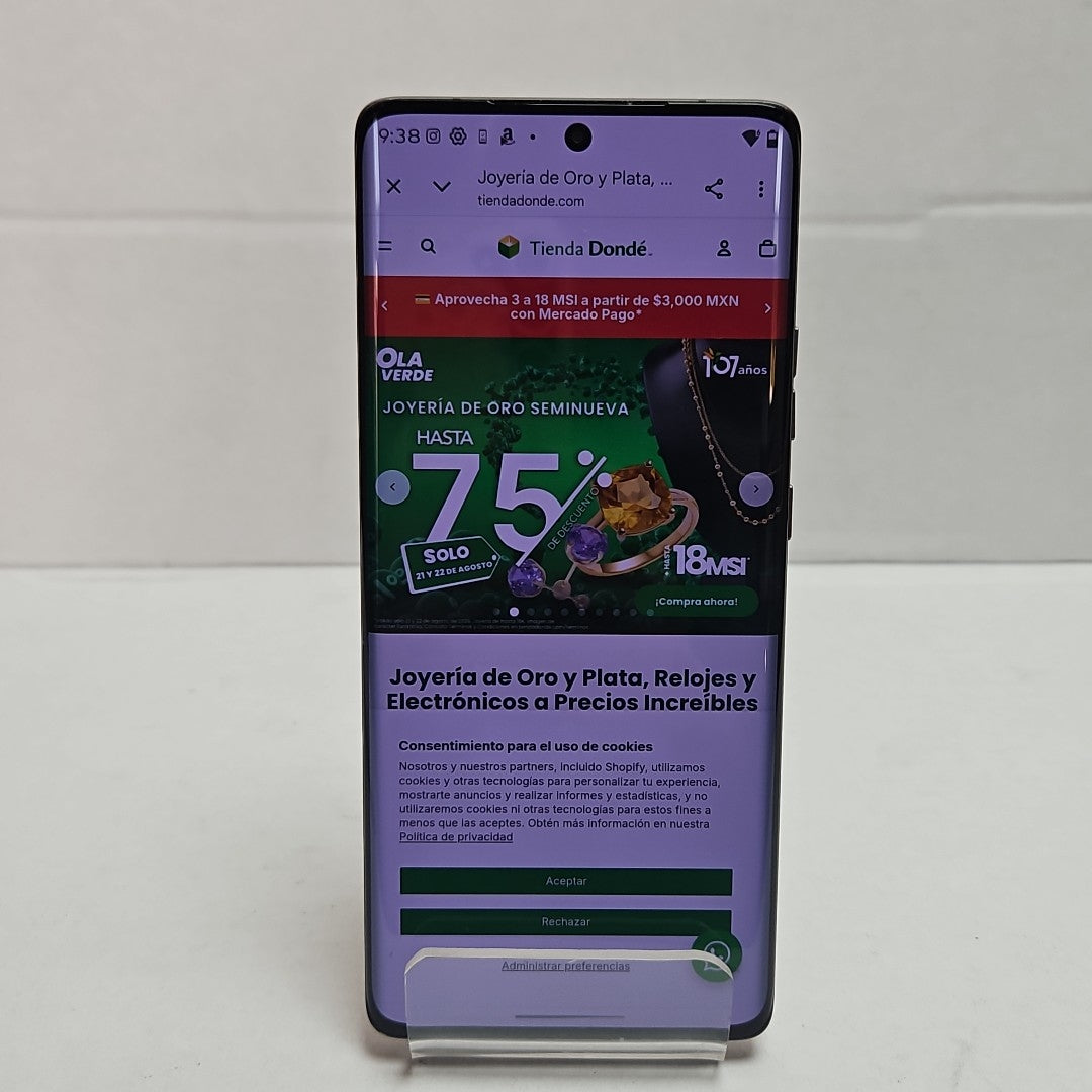 CELULAR MOTOROLA MOTO EDGE 50 5G XT2407-2 (2024) 512 GB 12 GB RAM (SEMINUEVO)