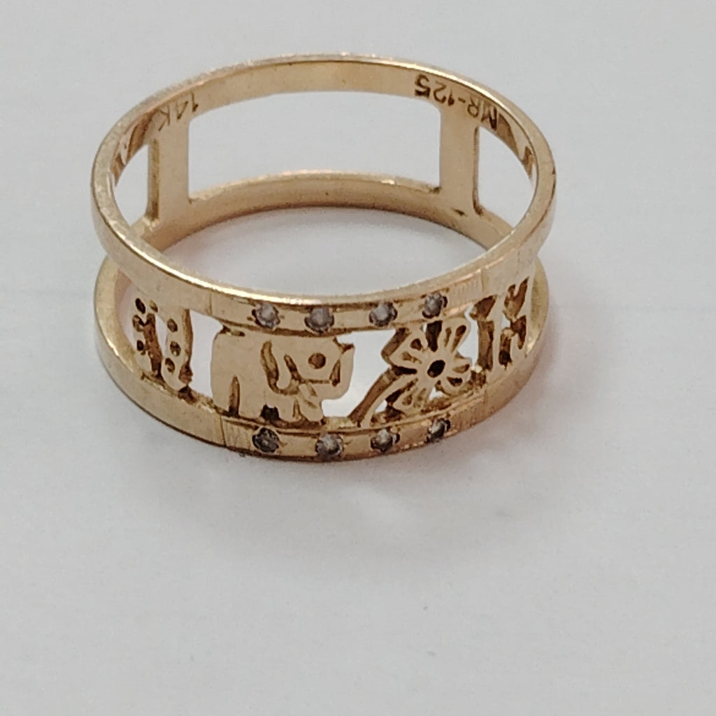 ARGOLLA ORO 14 K 3,80 GRMS (SEMINUEVO)