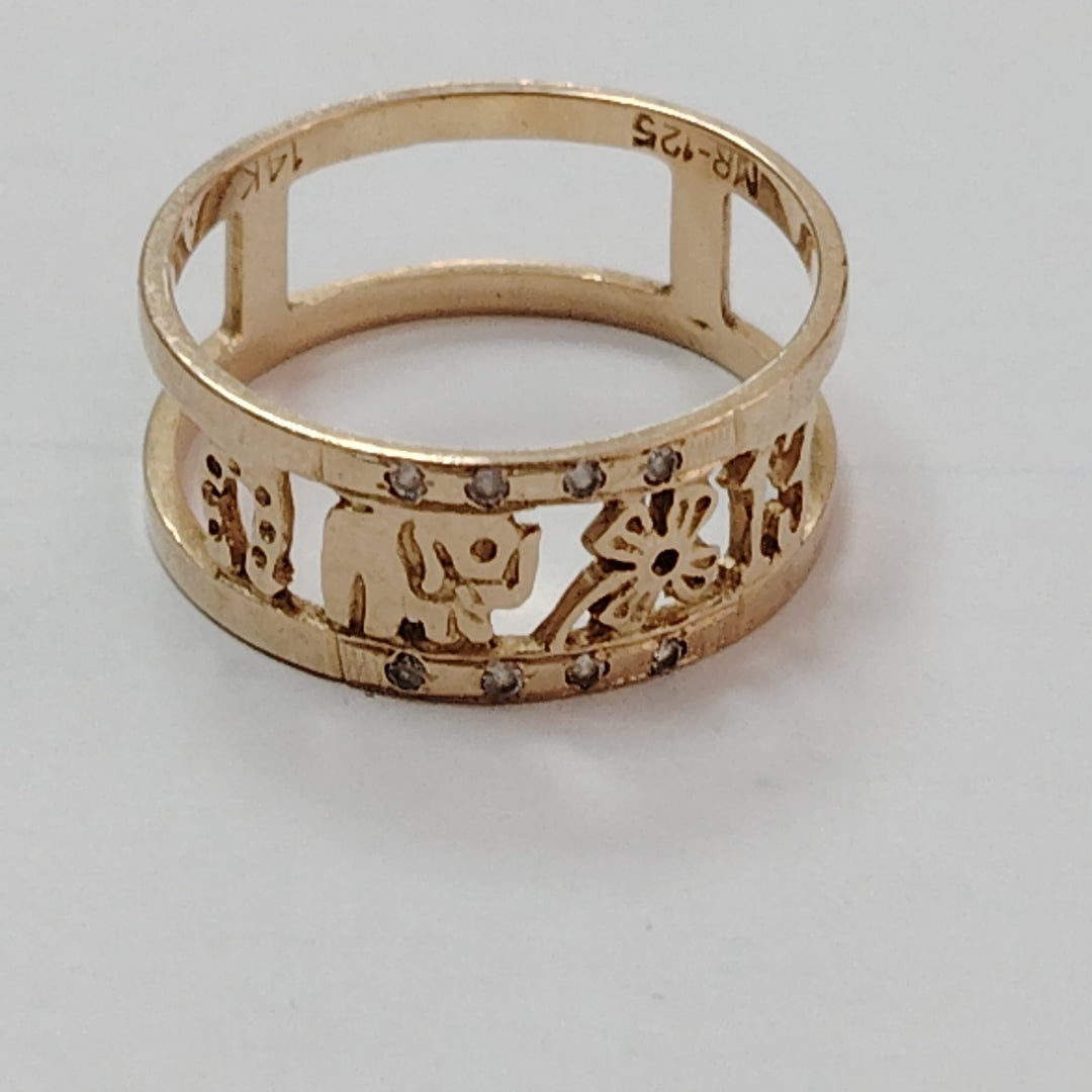 ARGOLLA ORO 14 K 3,80 GRMS (SEMINUEVO)