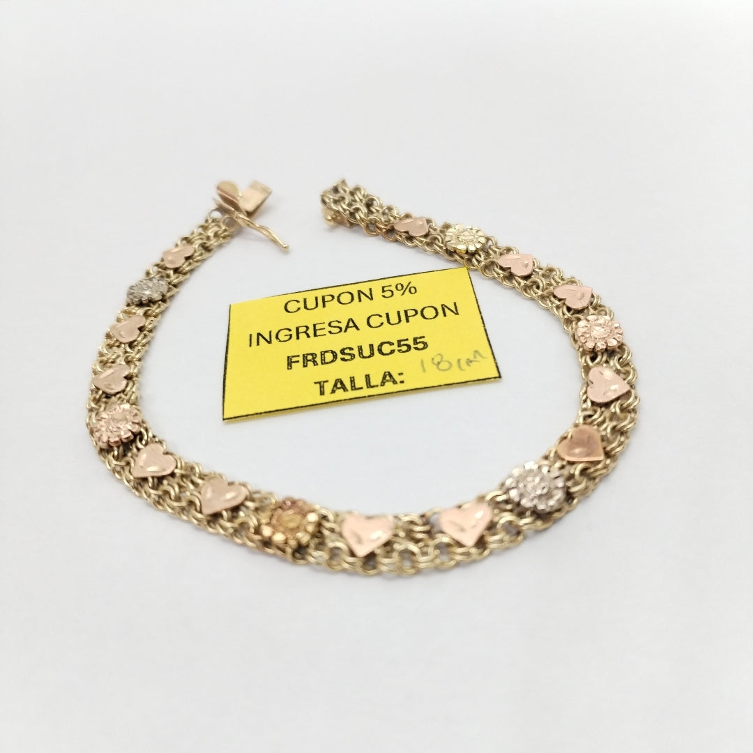 PULSERA ORO 14 K 9,70 GRMS (SEMINUEVO)