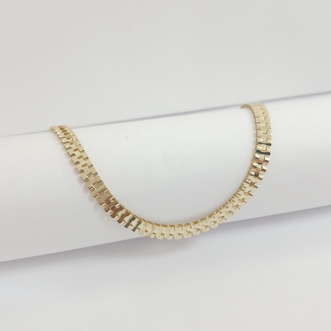 PULSERA ESPECIAL 14K 18 CM 4 GR (NUEVO)