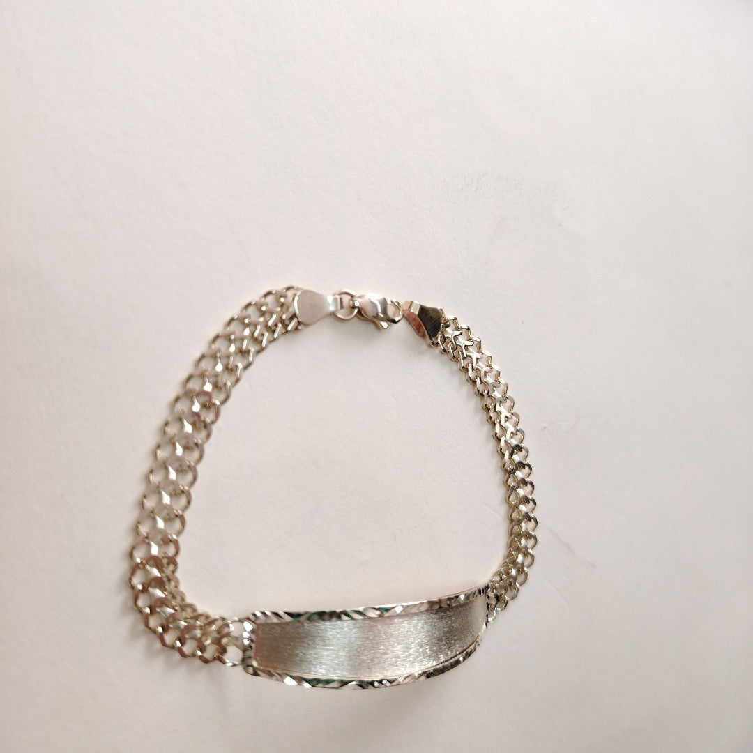 PULSERA ESCLAVA CHINO 14K 21 CM 9.8 GR (NUEVO)