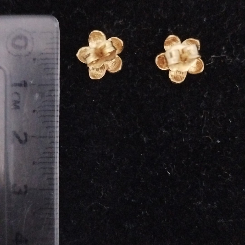 ARETES PAR ORO 14 K 1,20 GRMS (SEMINUEVO)